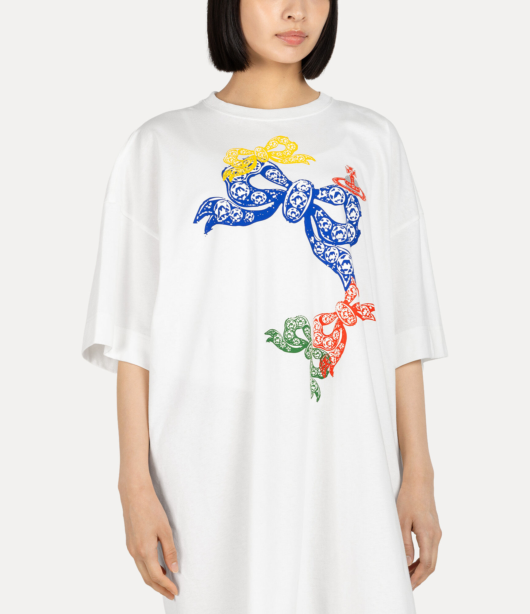 Jewellery Bow Print Big Beefy T-shirt  large image number 4