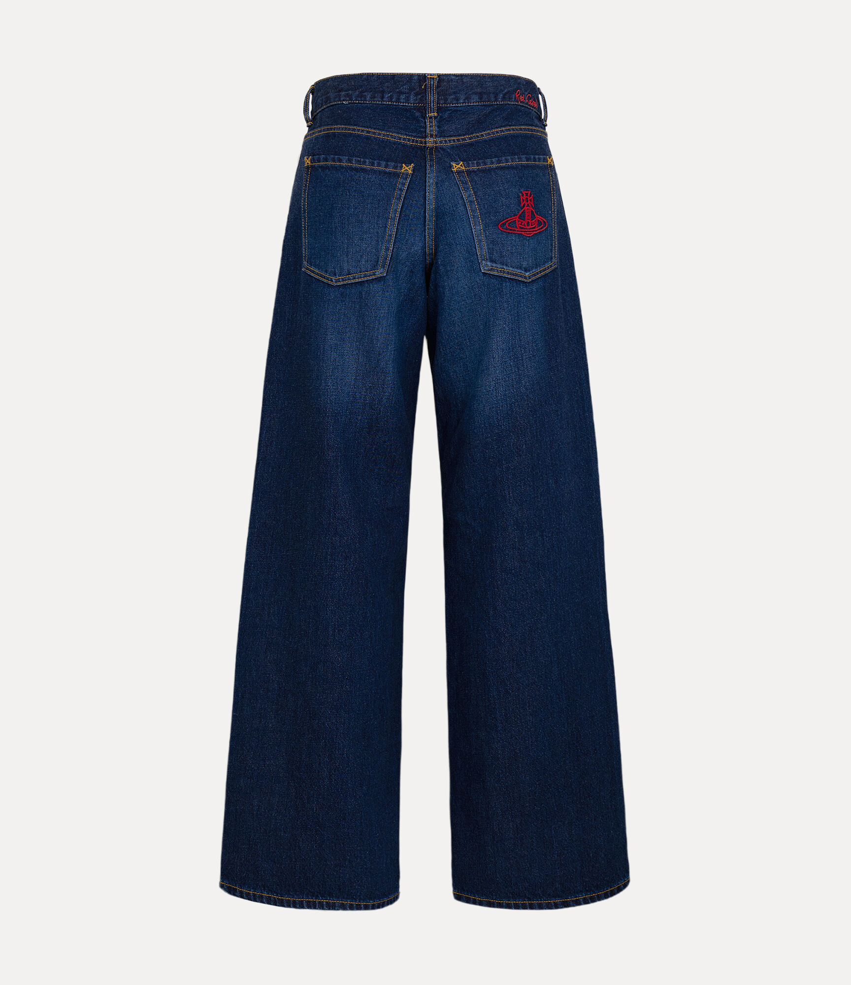 Organic Denim Straight Pants  large image number 5