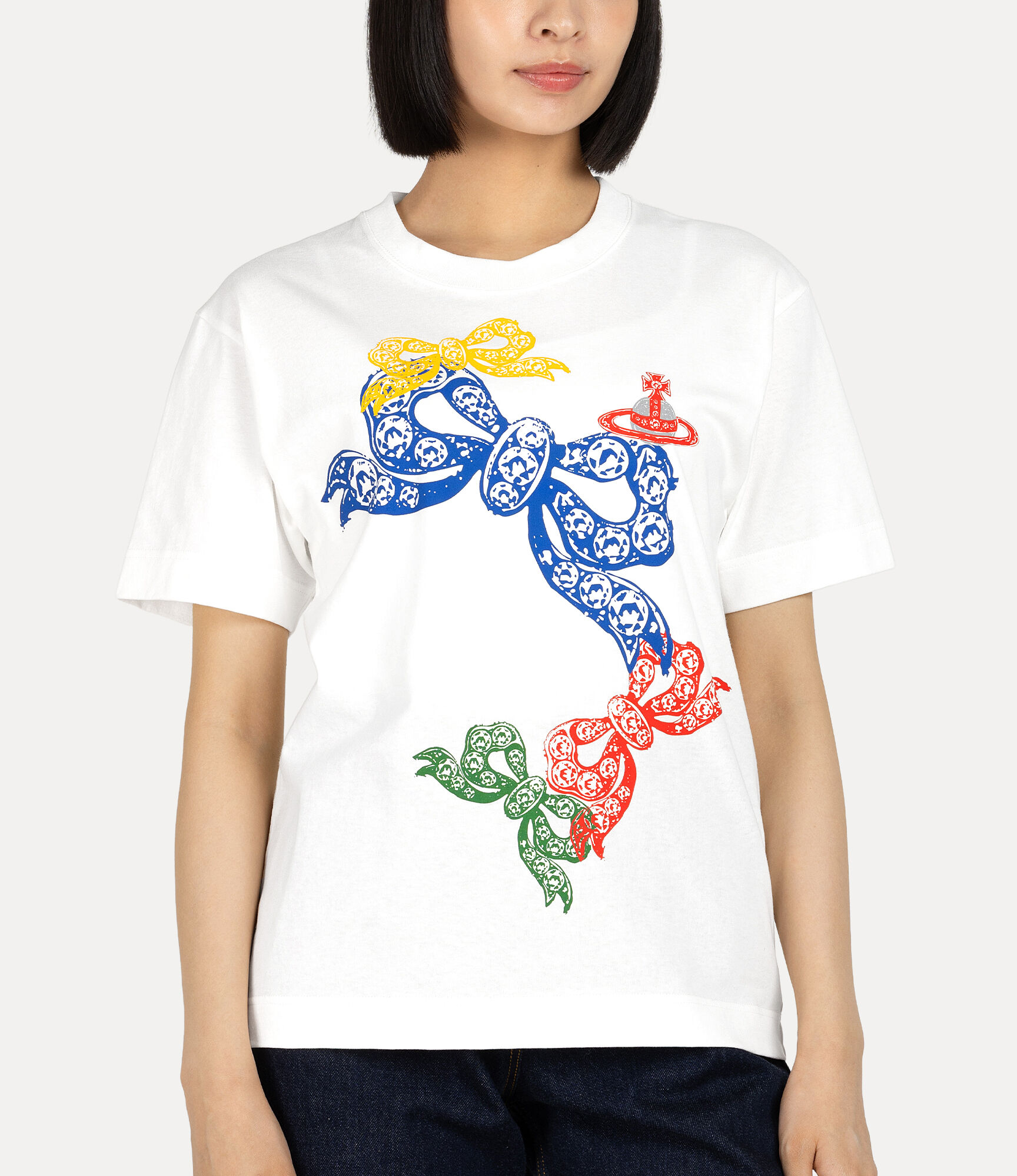 Jewellery Bow Print Relaxed T-shirt  large image number 4