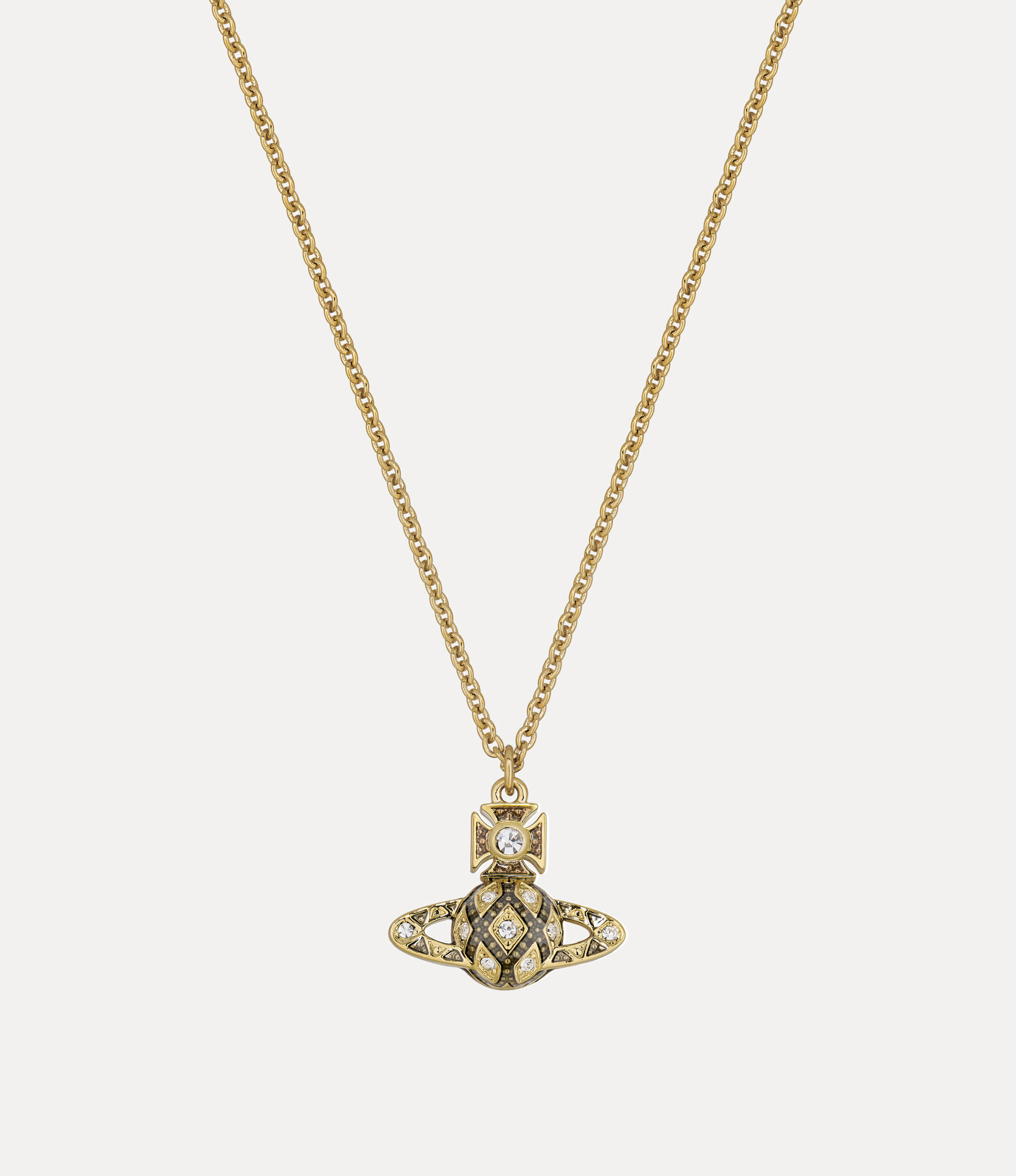 Rachelle Bas Relief Pendant Necklace 