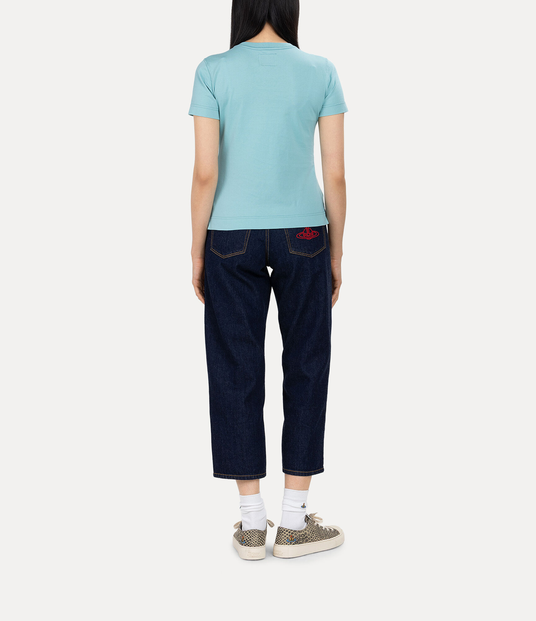 Organic Cotton Jersey Basic Classic T-Shirt  large image number 3