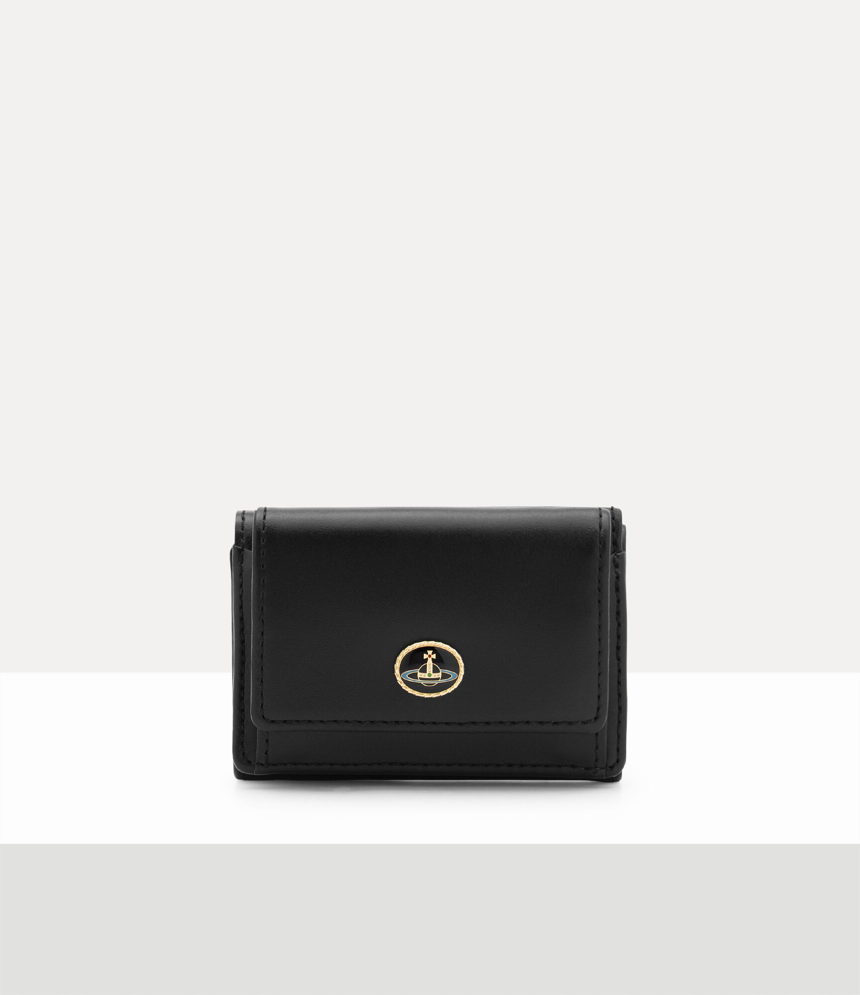 Vintage Orb Trifold Mini Wallet