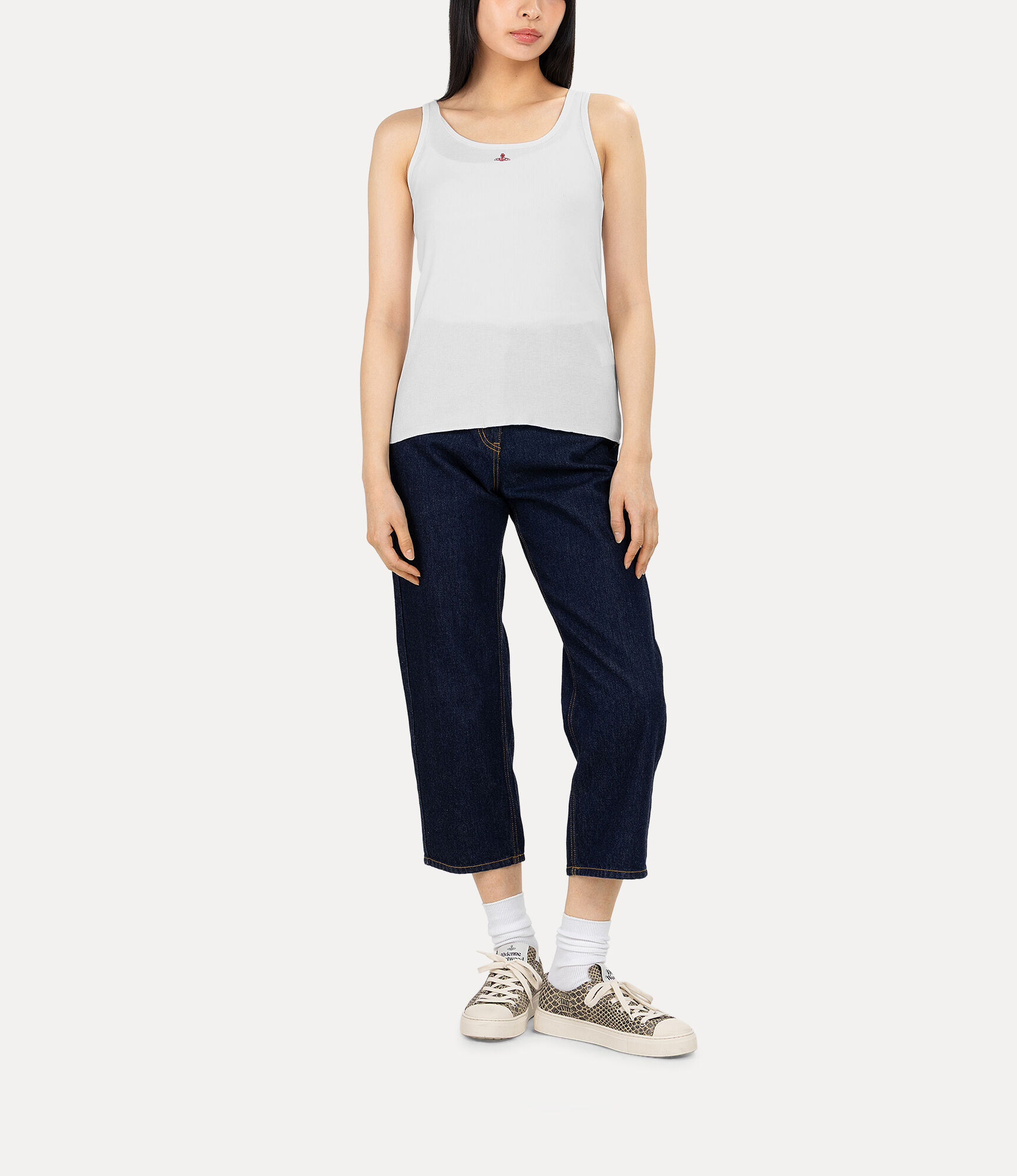 Organic Cotton Ribbed Tank Top  large image number 2