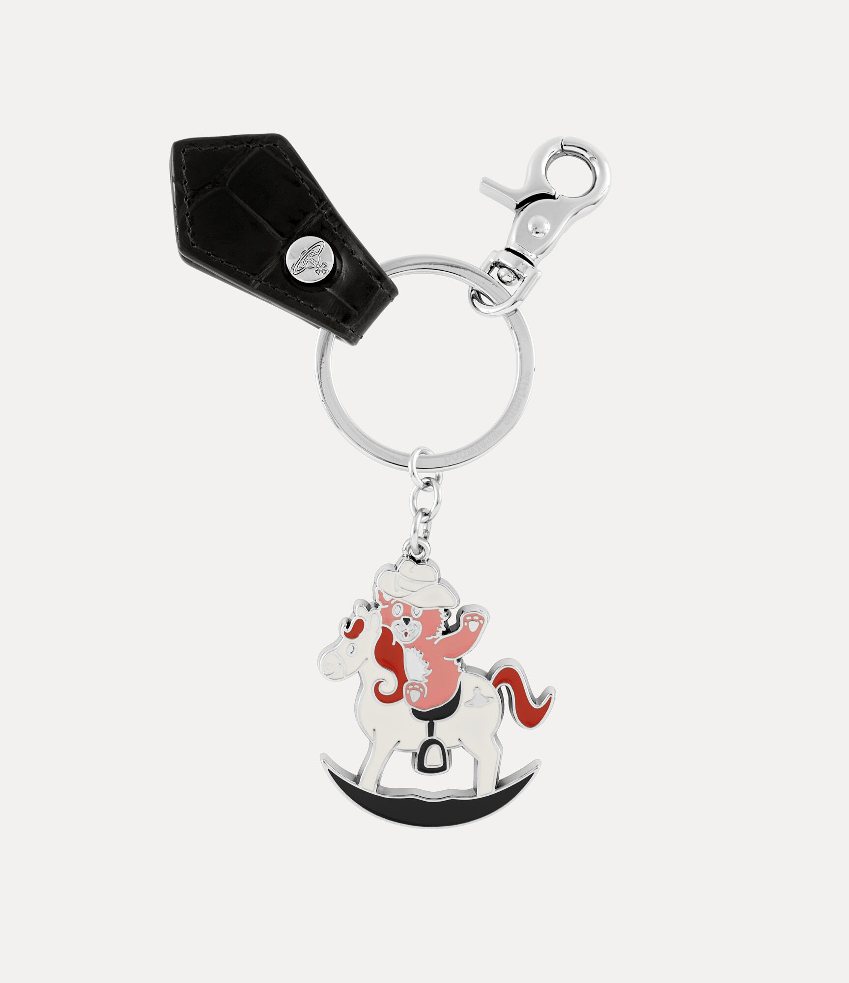Rocking Horse Teddy Keyring