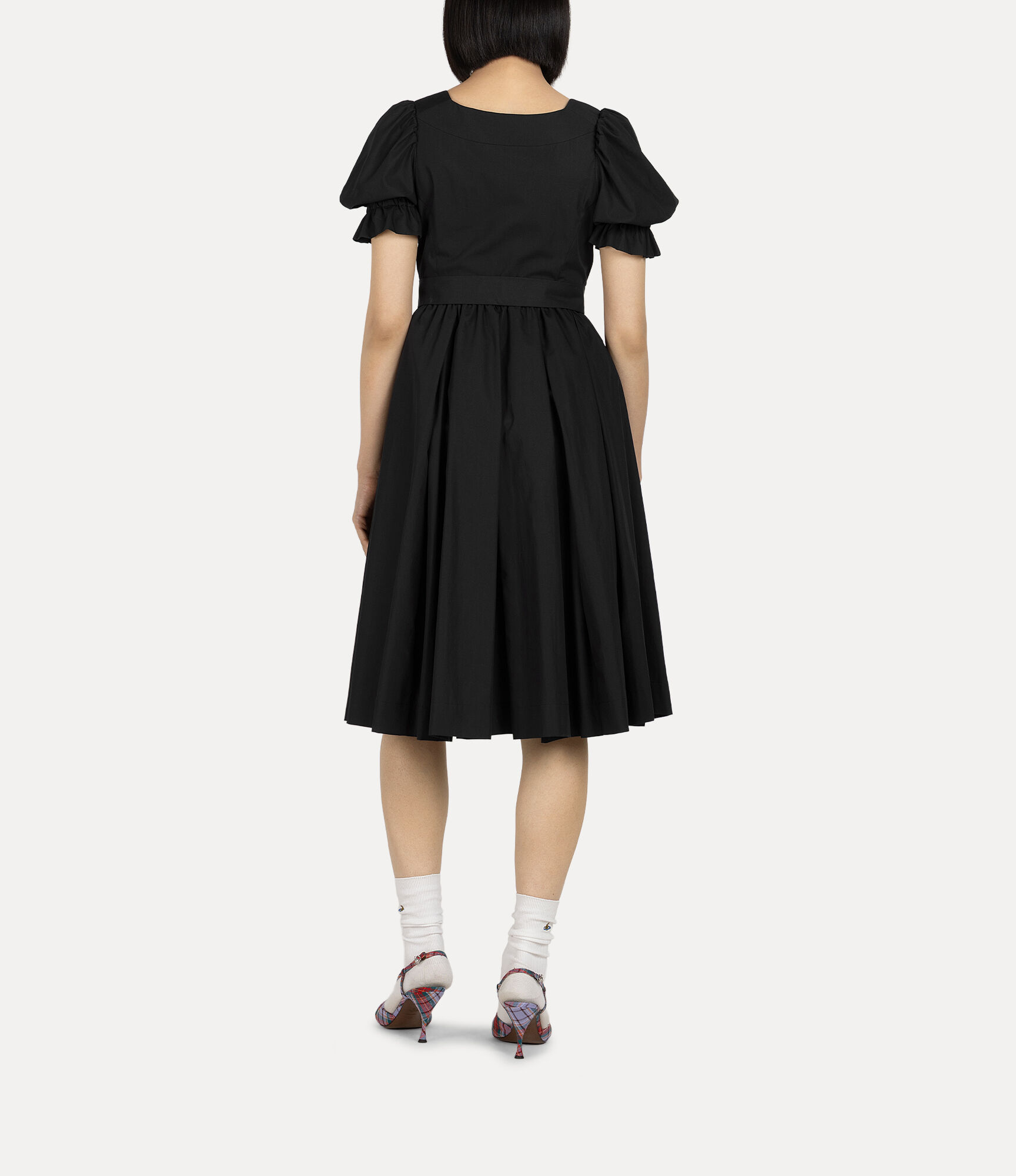 Typewriter Miter Big Pleat Dress  large image number 3