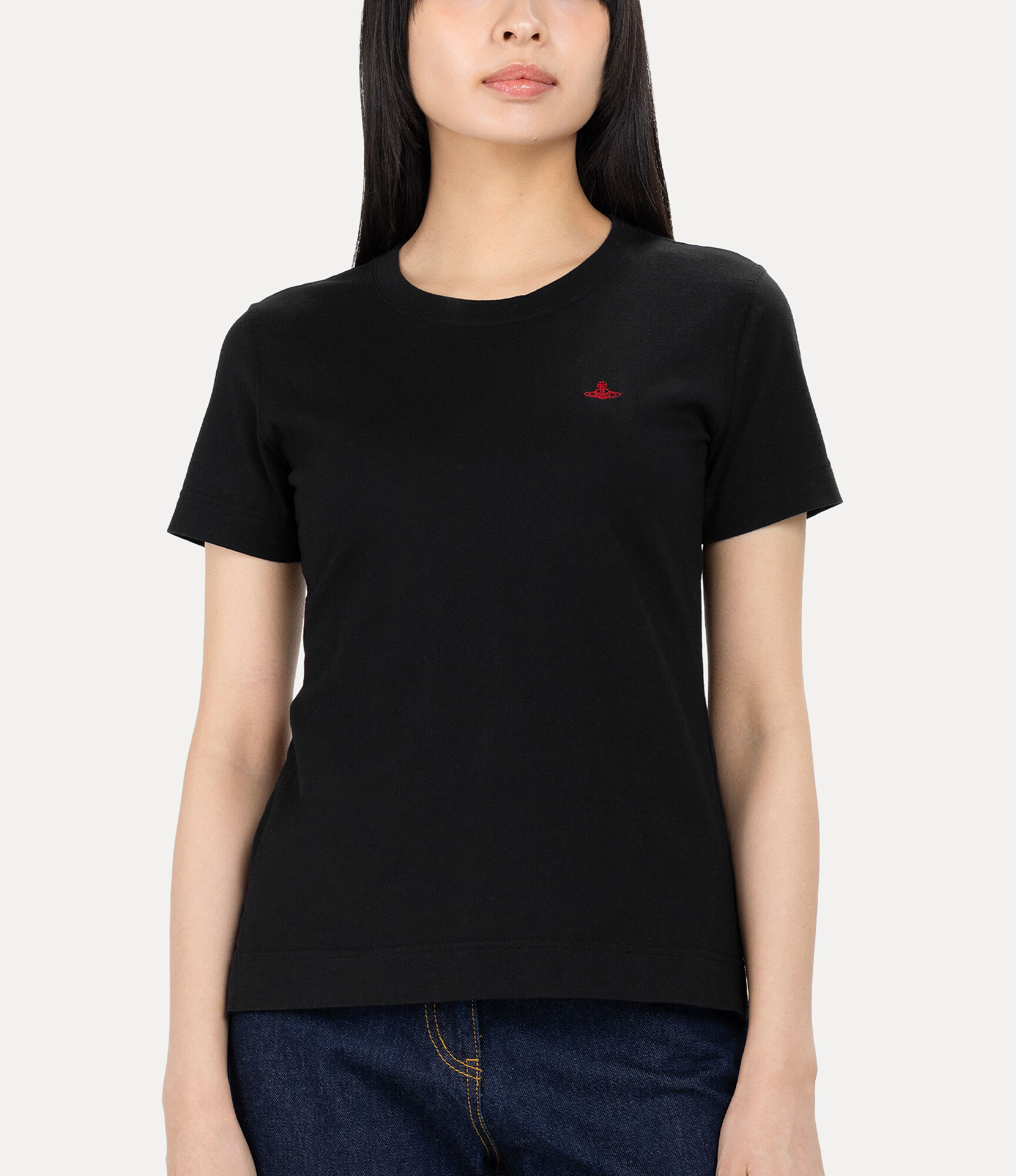 Organic Cotton Jersey Basic Classic T-Shirt  large image number 4