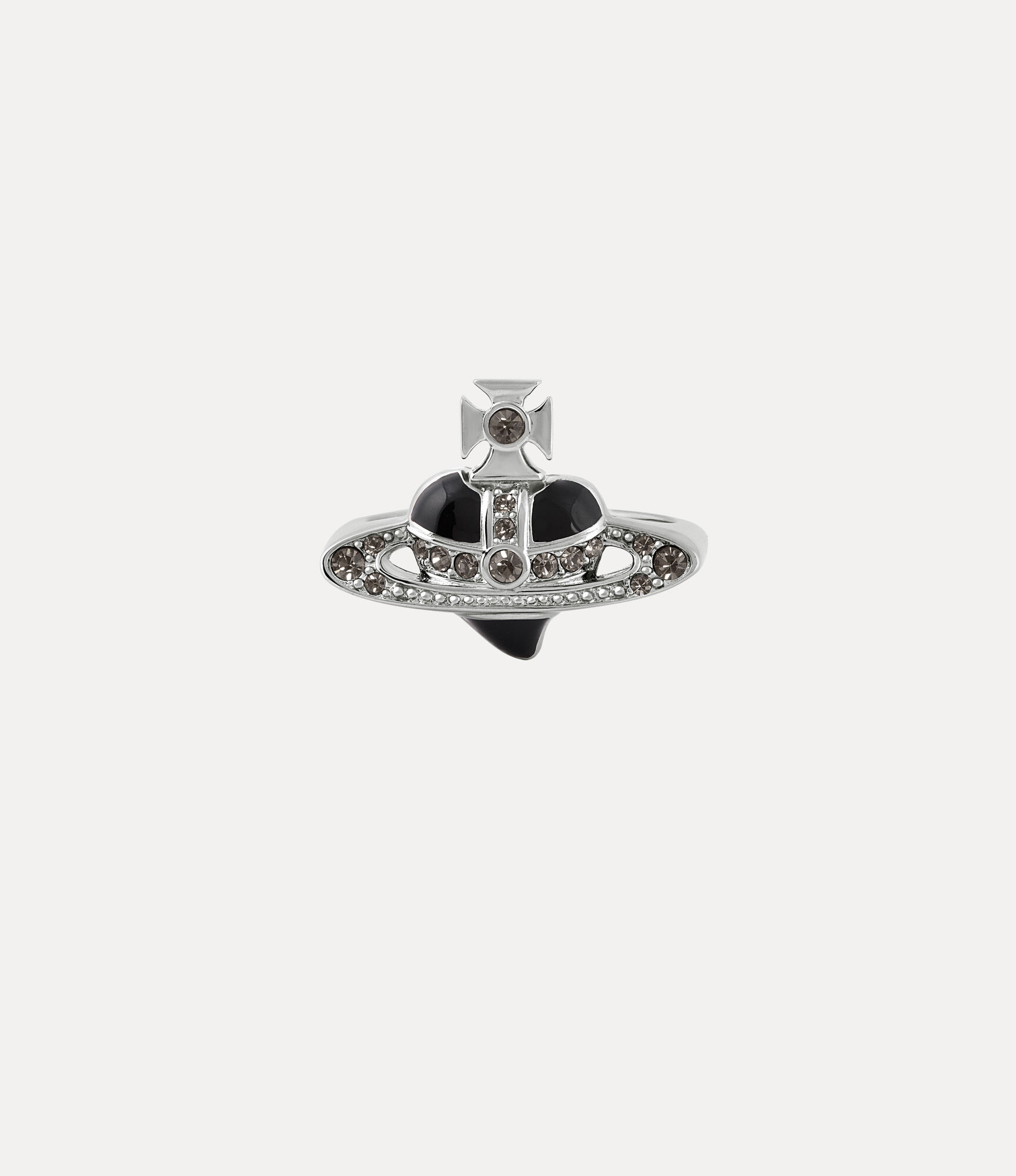 New Diamante Heart Ring
