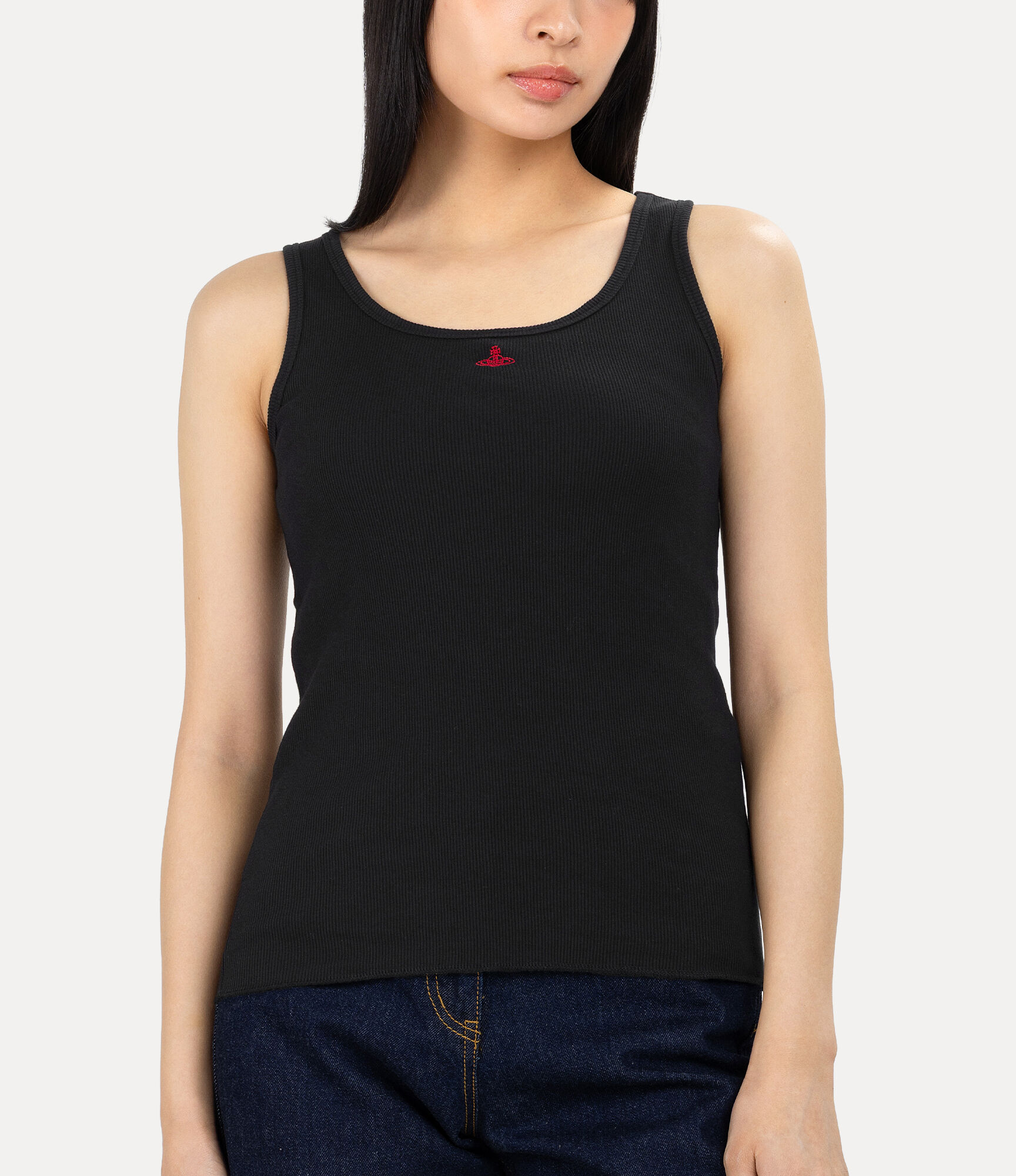 Organic Cotton Ribbed Tank Top  large image number 4