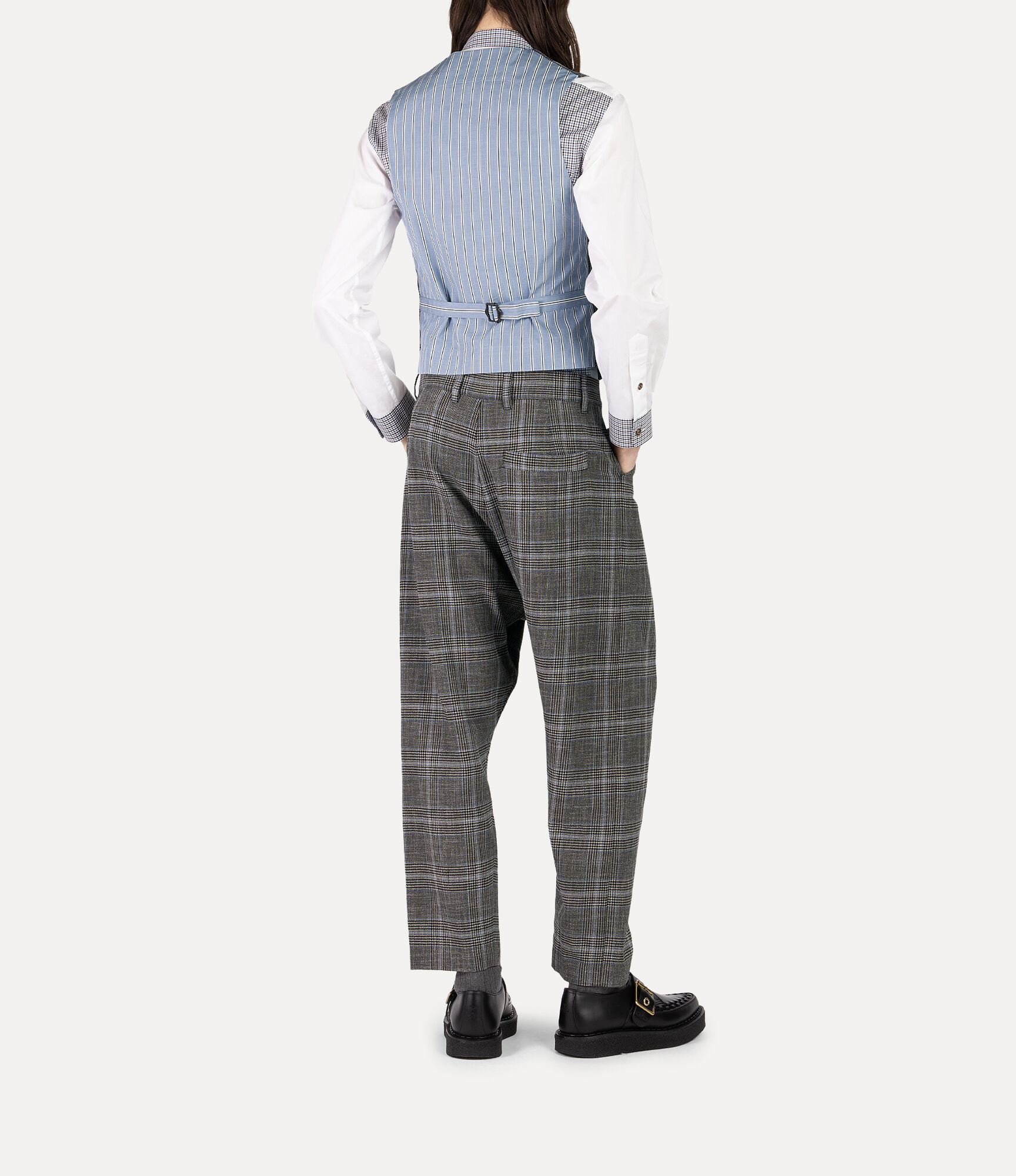 Glen Check Waistcoat  large image number 3