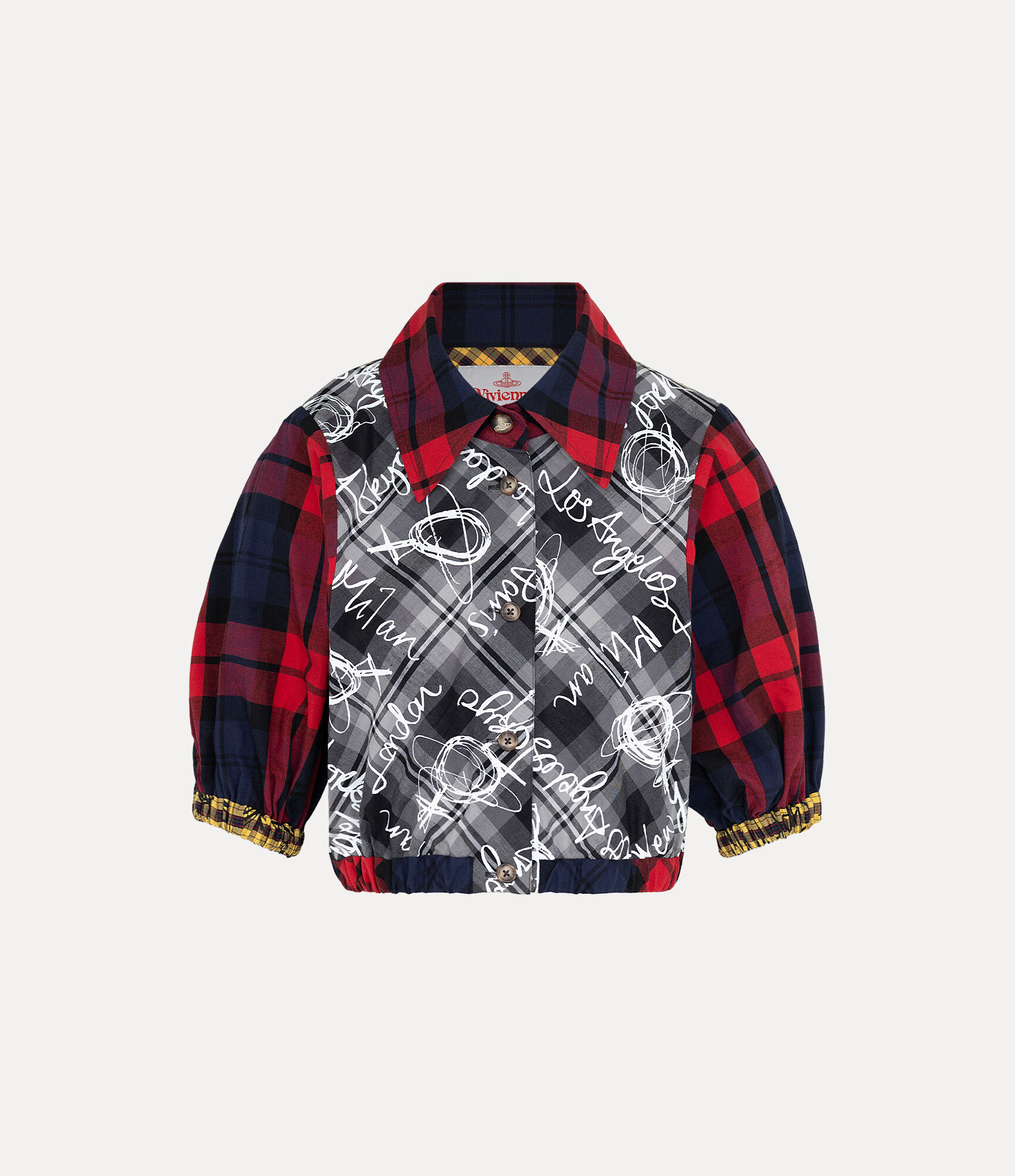 Little Cities Cropped Shirt