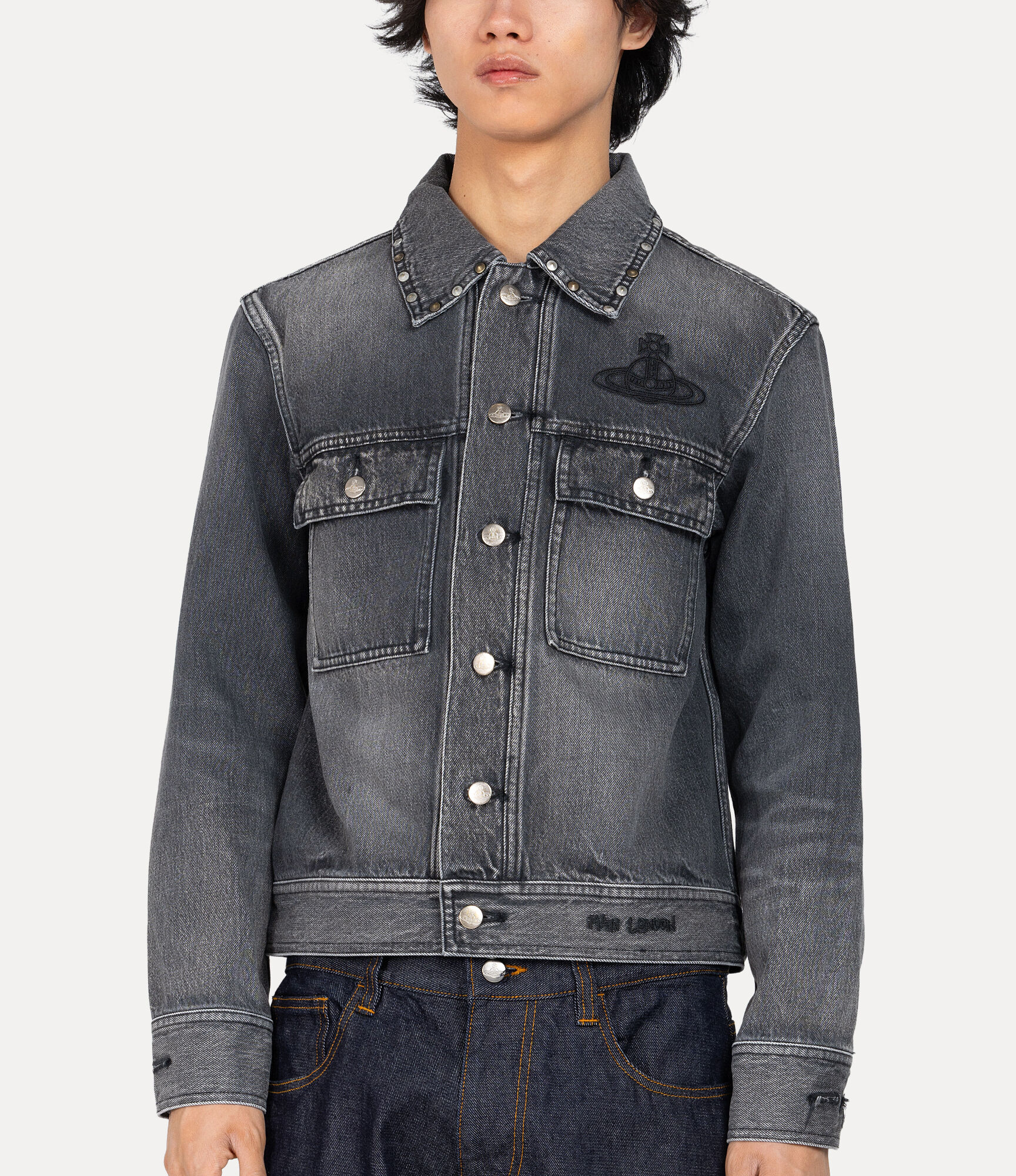 Stud Denim Jacket  large image number 4