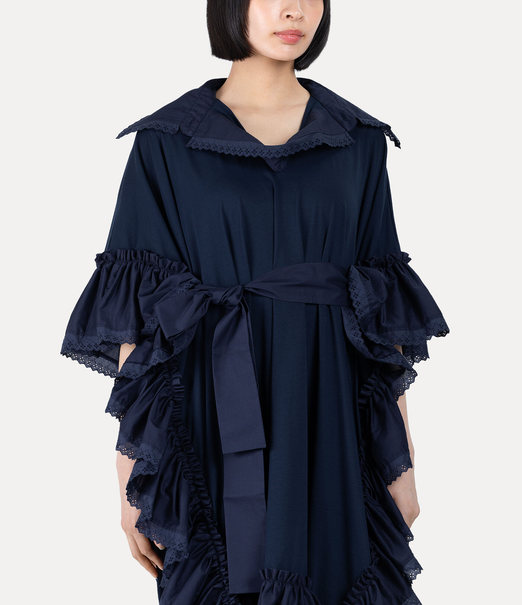 Dry Cotton Jersey Frill Dress  large image number 5