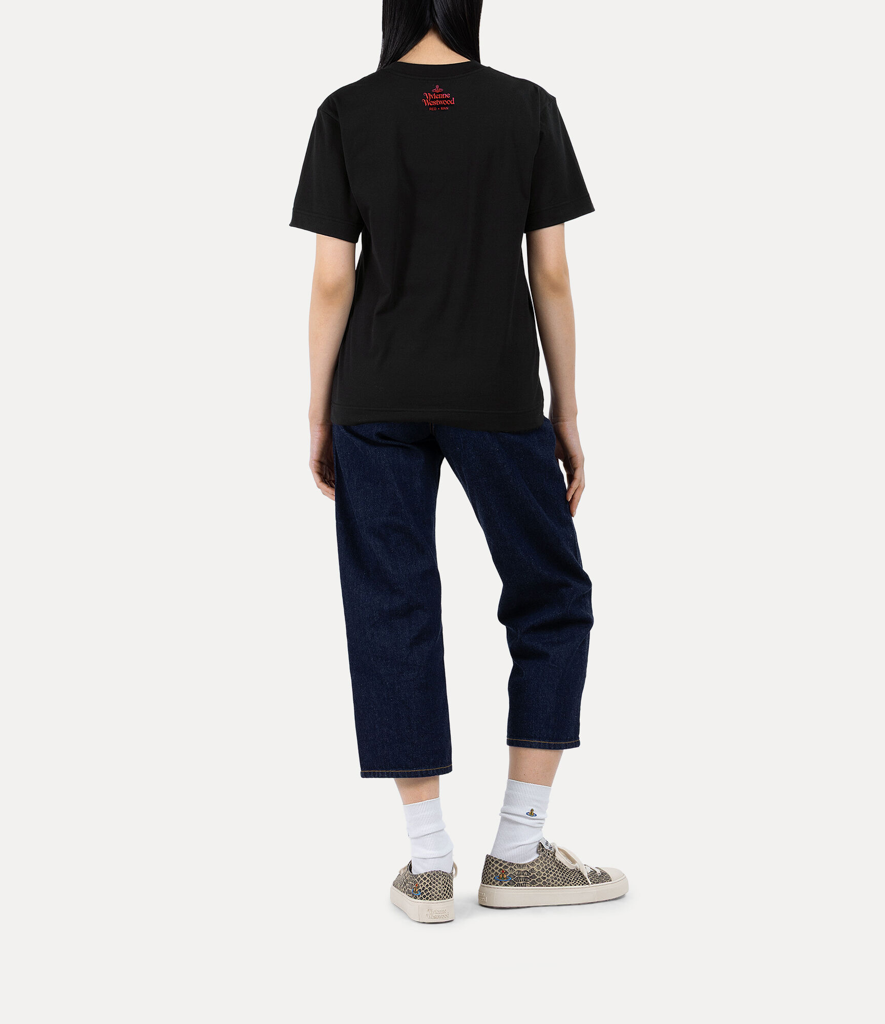 Half and Half Relaxed T-shirt  large image number 3