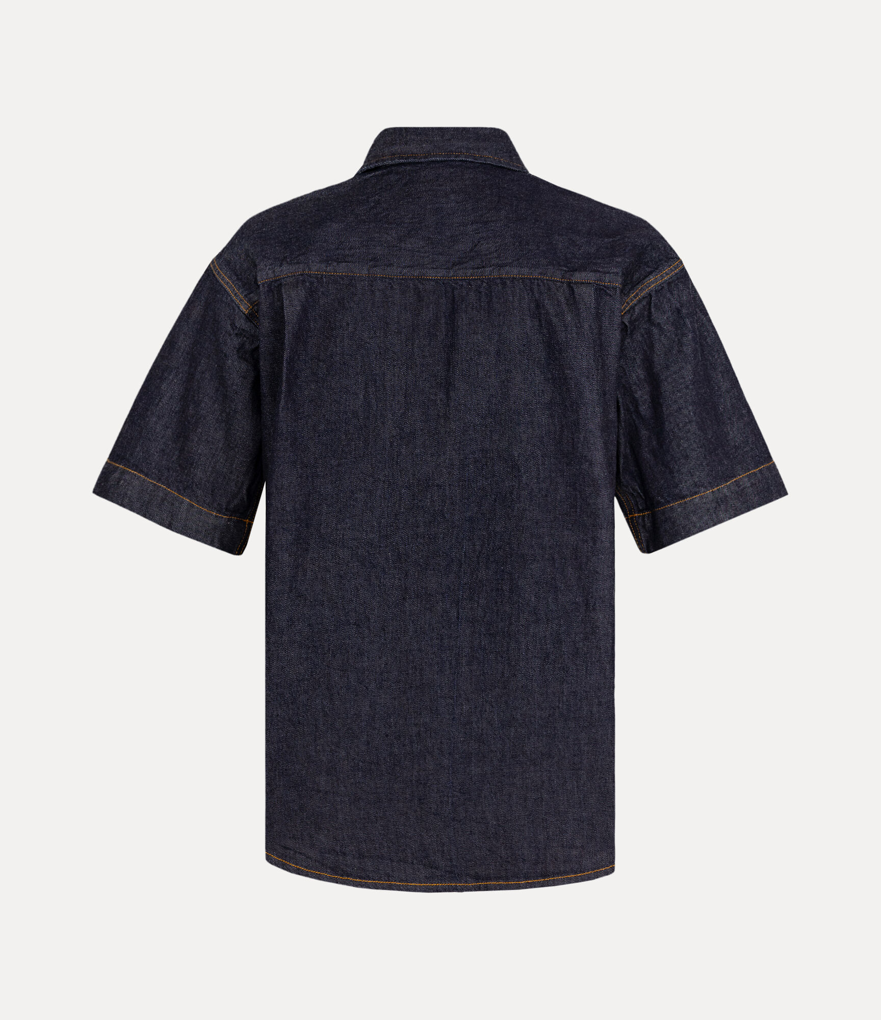 Denim Short Sleeve Relax Shirt  large image number 5