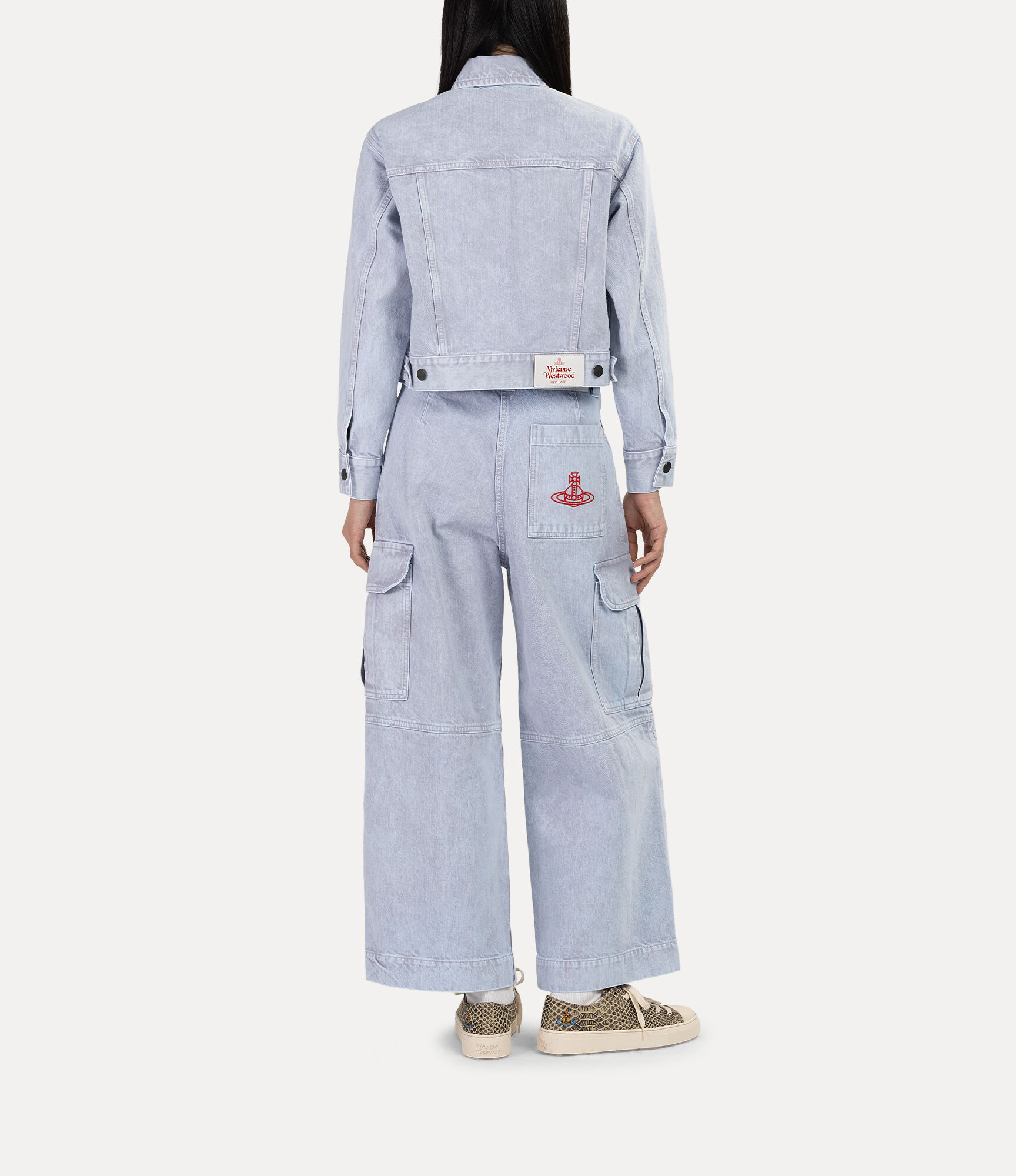 Denim Military Trousers  large image number 3