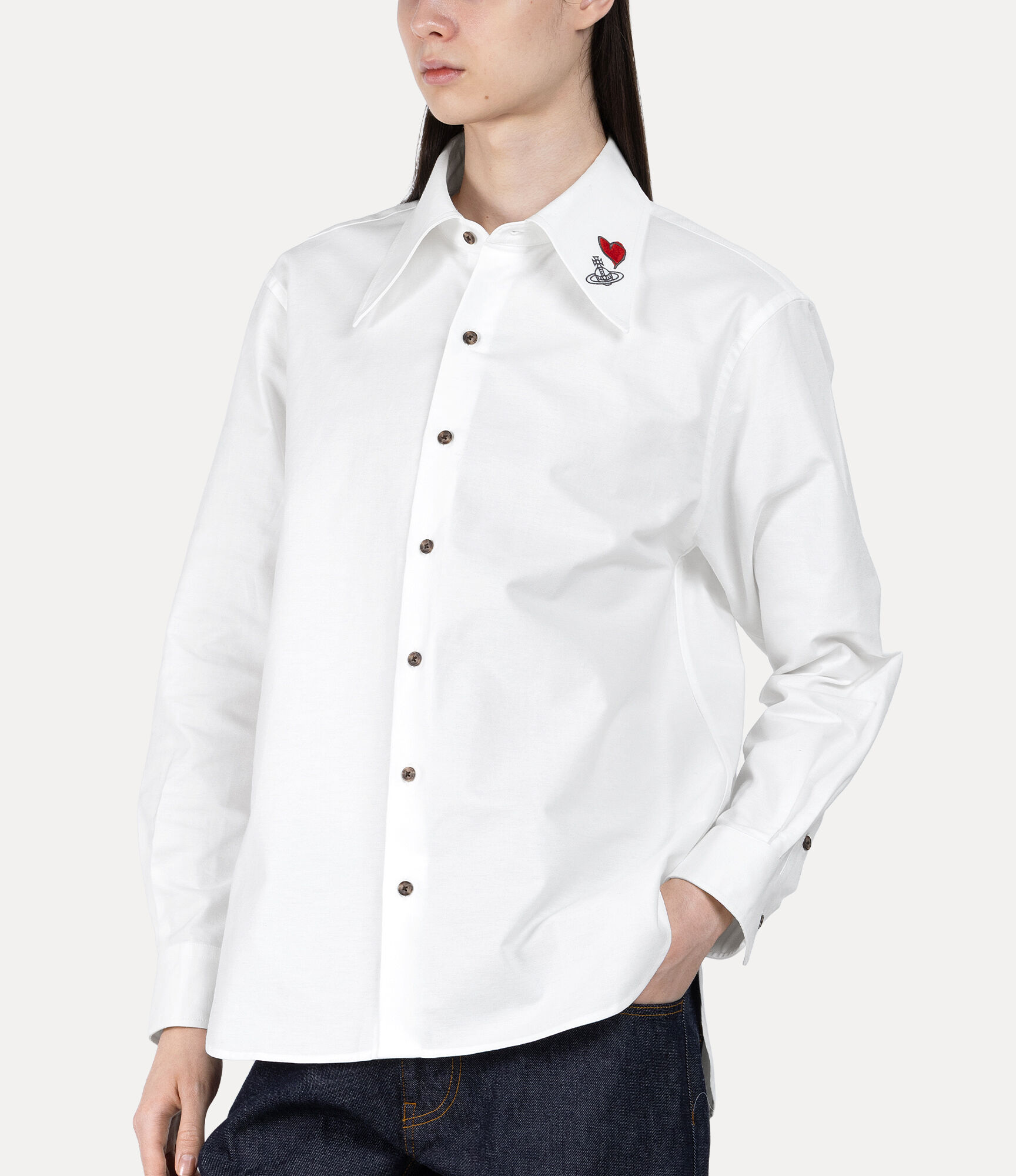 Heart and Orb Collar Shirt  large image number 4