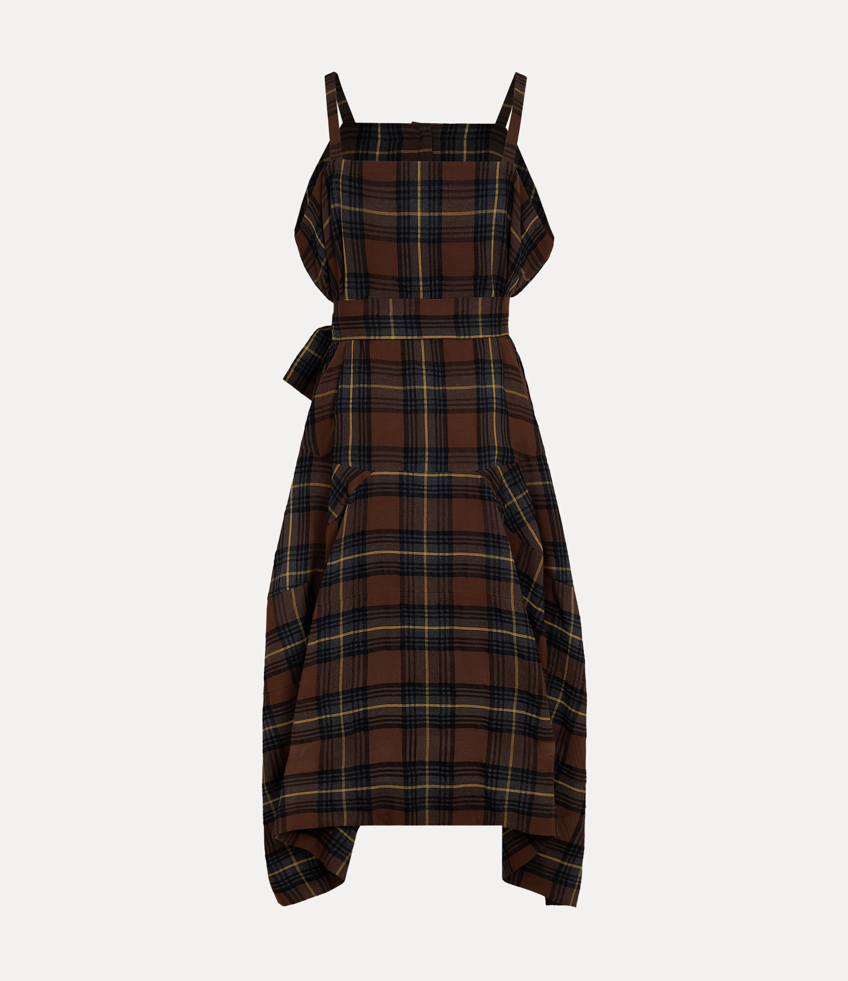 See Through Check Jumper Skirt  large image number 5