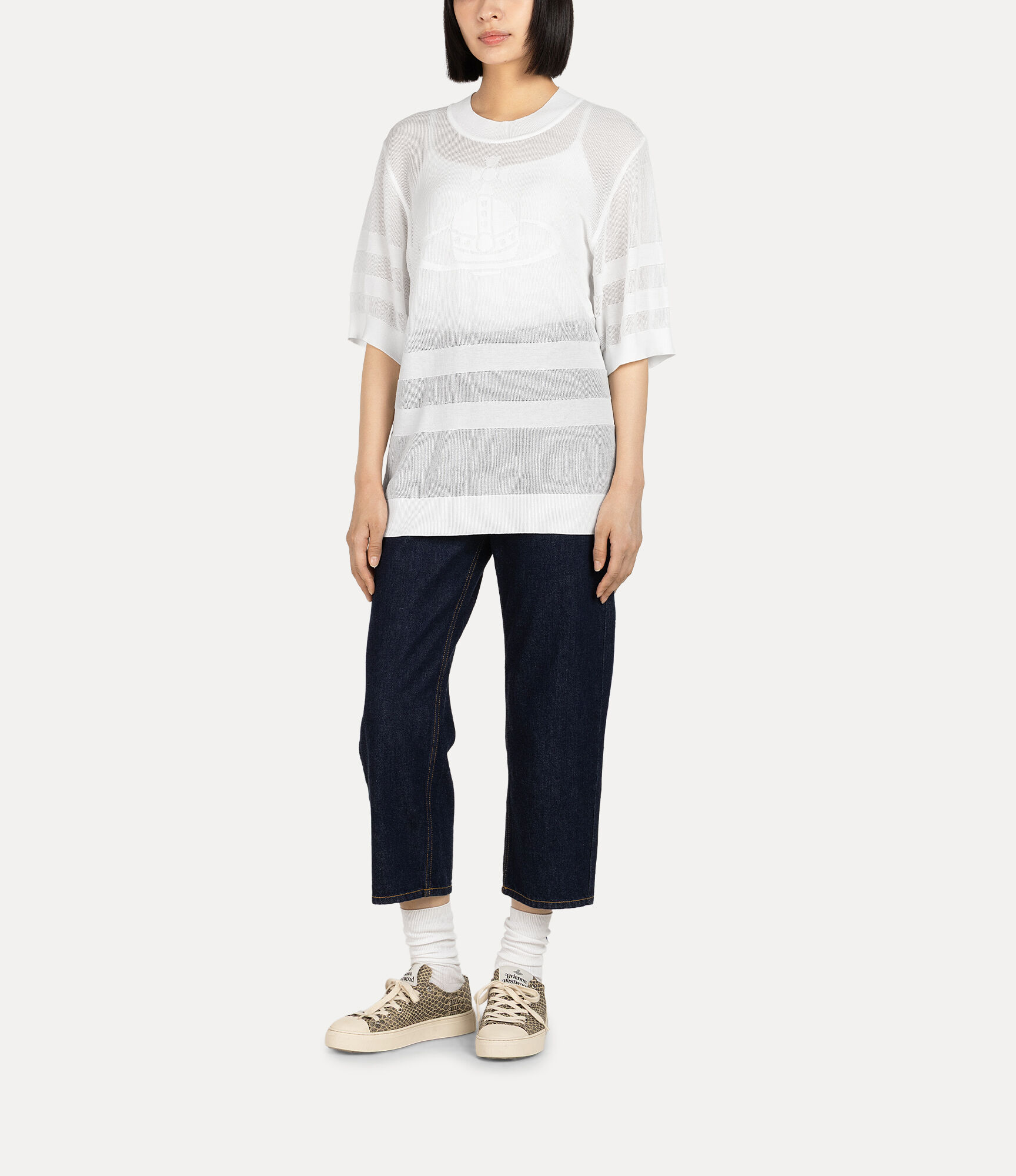 Knit Short Sleeve Top  large image number 2