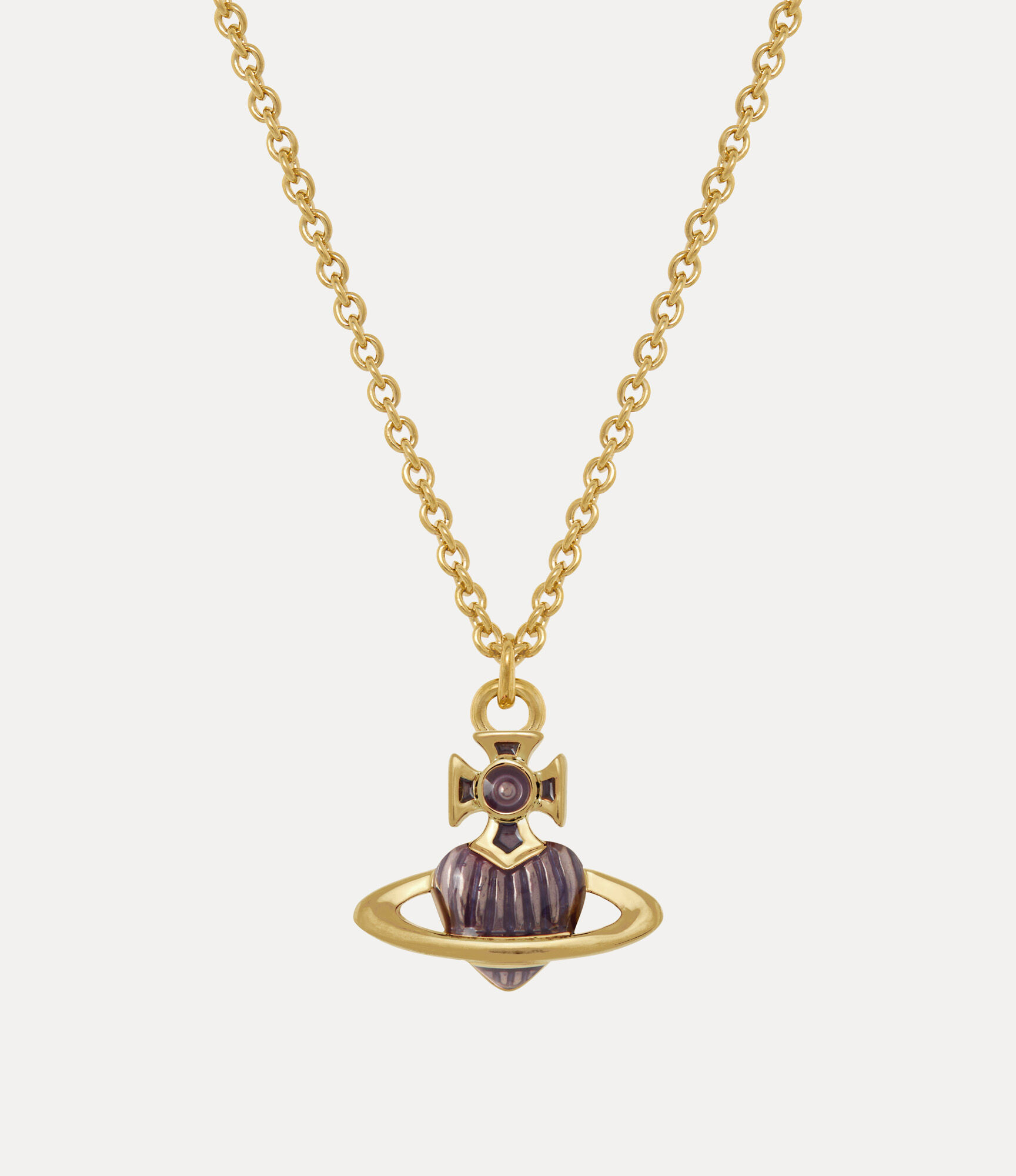 Fabianna Bas Relief Pendant Necklace