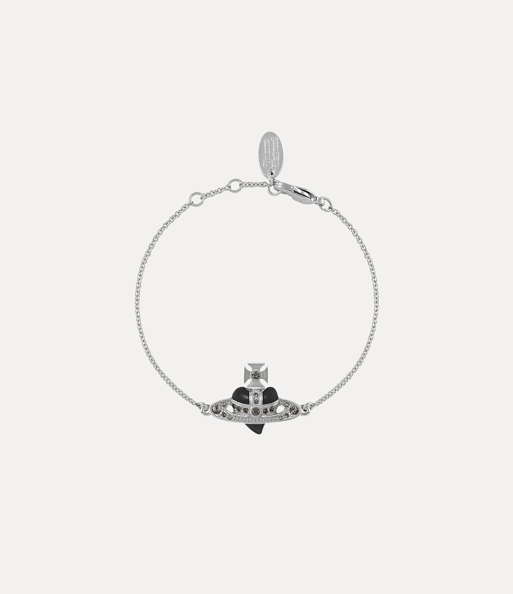 New Diamante Heart Bracelet