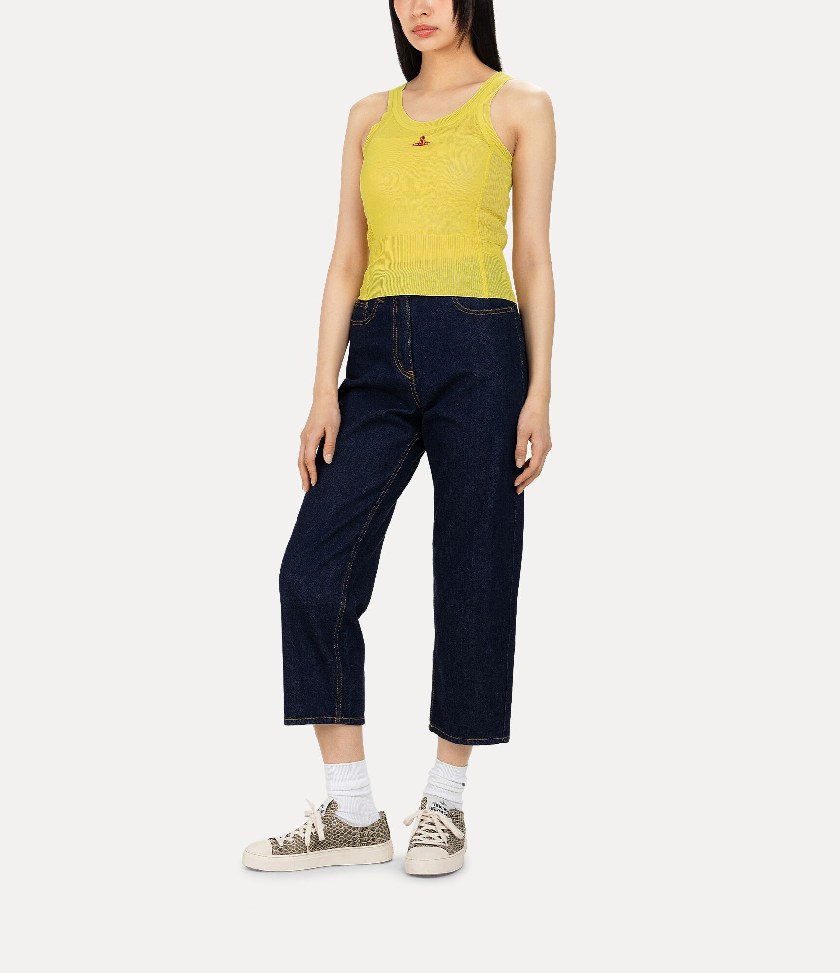Cotton Linen Mix Plating Camisole  large image number 2