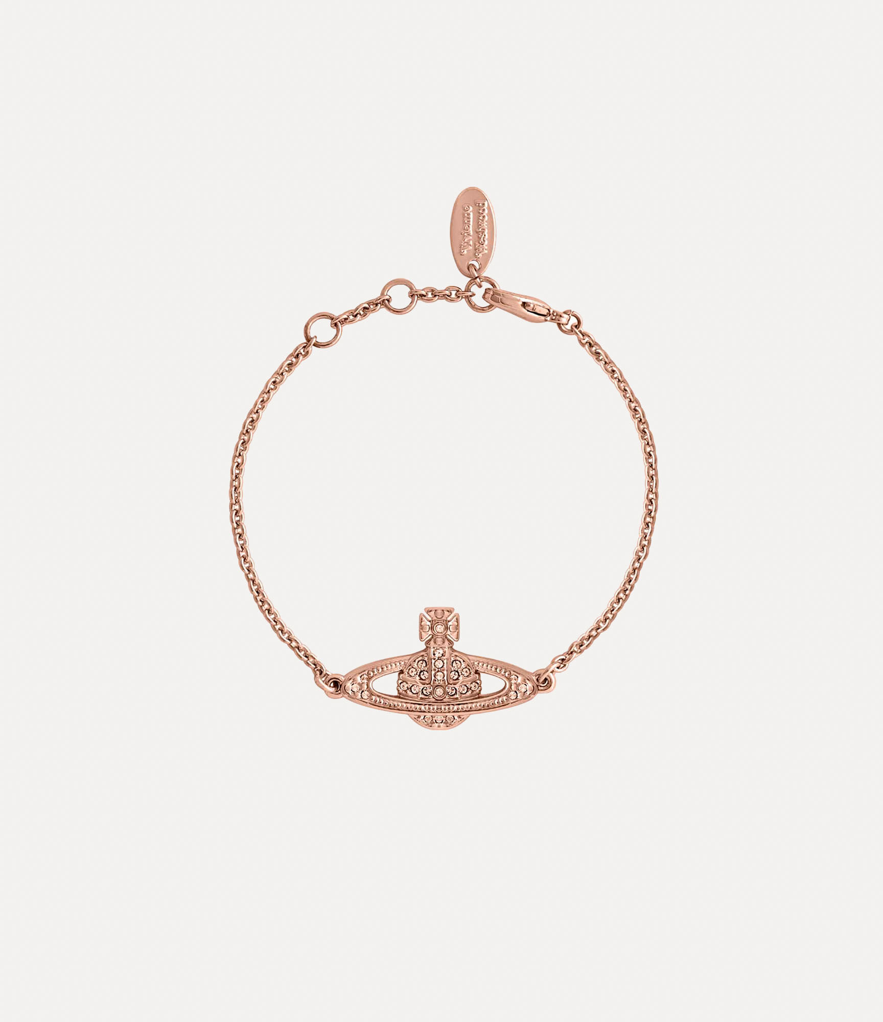 Mini bas relief chain bracelet