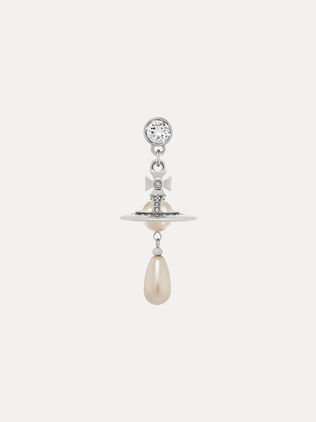 Man. Pearl Drop Single Earring