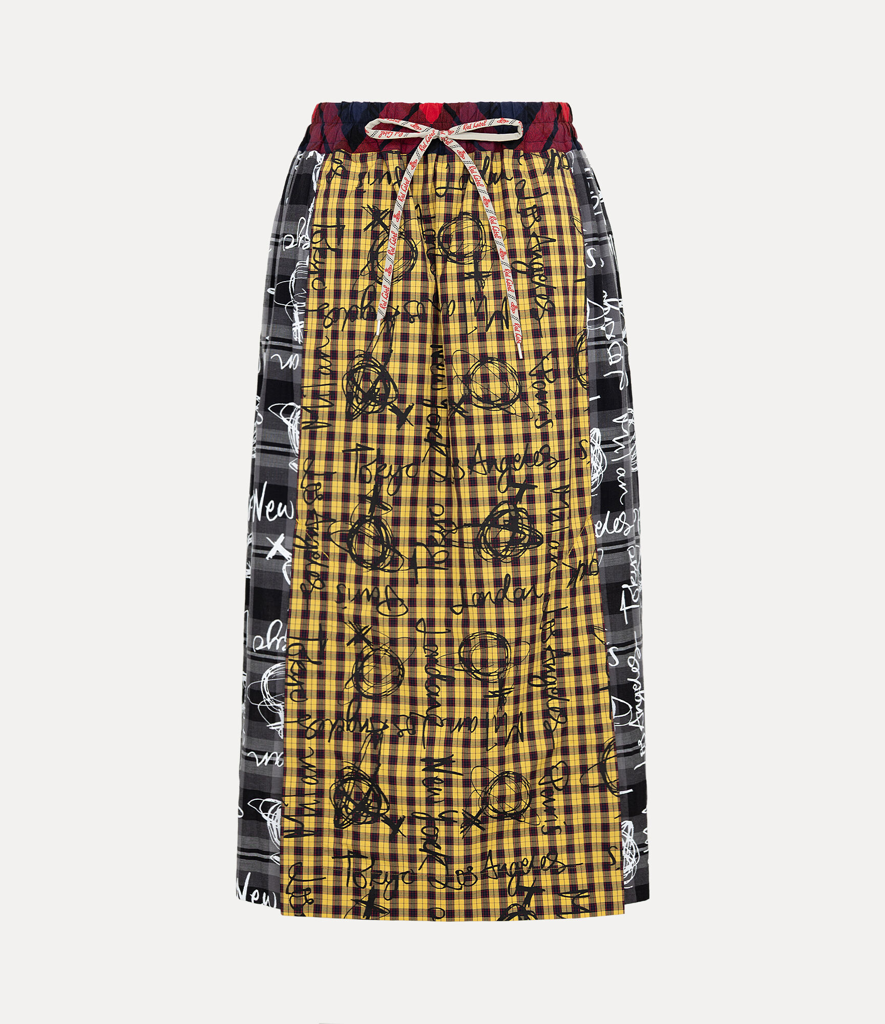 Little Cities Check Skirt
