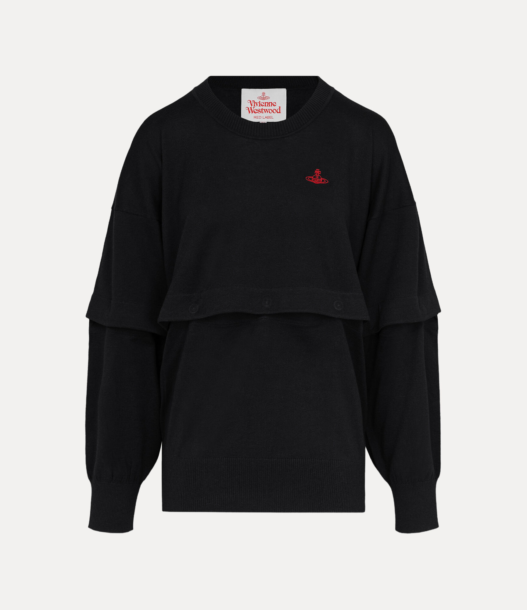 Detachable Knit Pullover