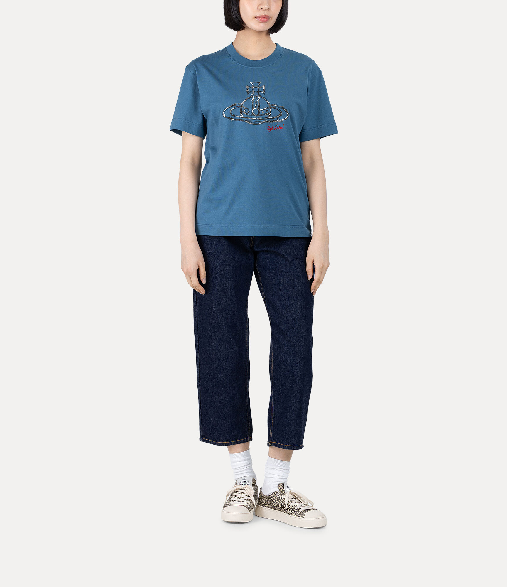Rough Stitch Colour Orb Embroidery Relaxed T-Shirt  large image number 2