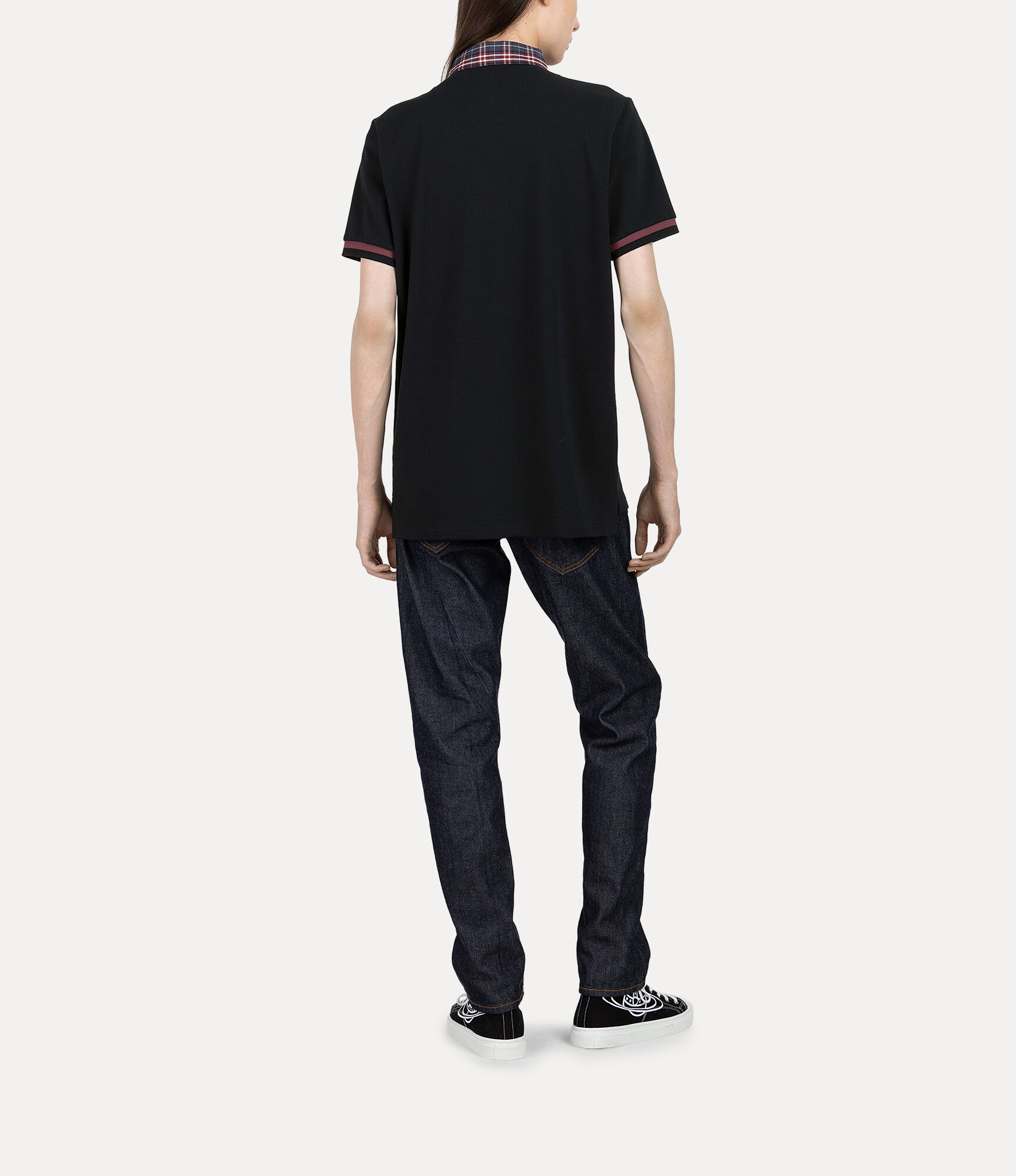 Detailed Check Polo  large image number 3