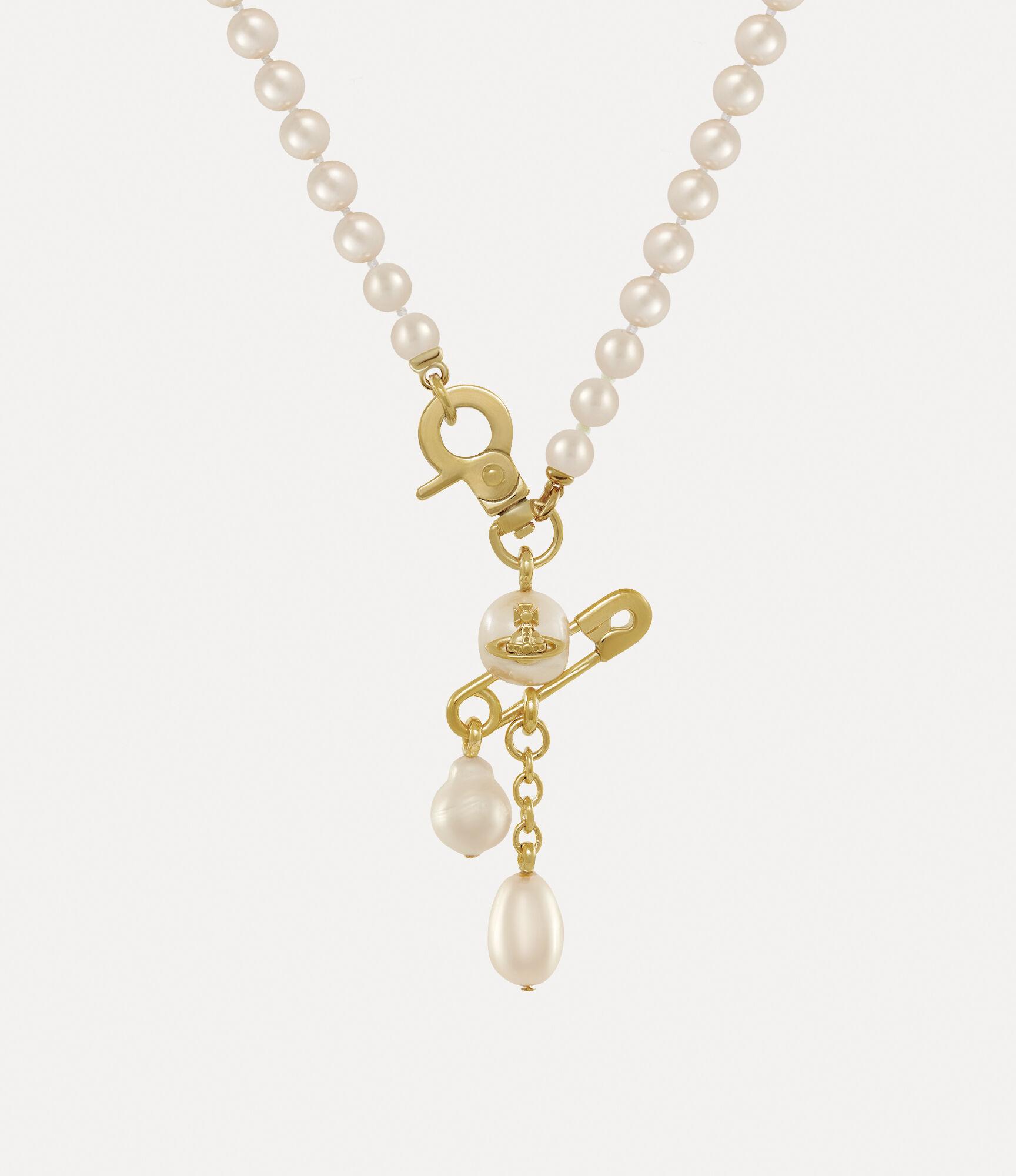 Small Claude Pearl Necklace   large image number 2