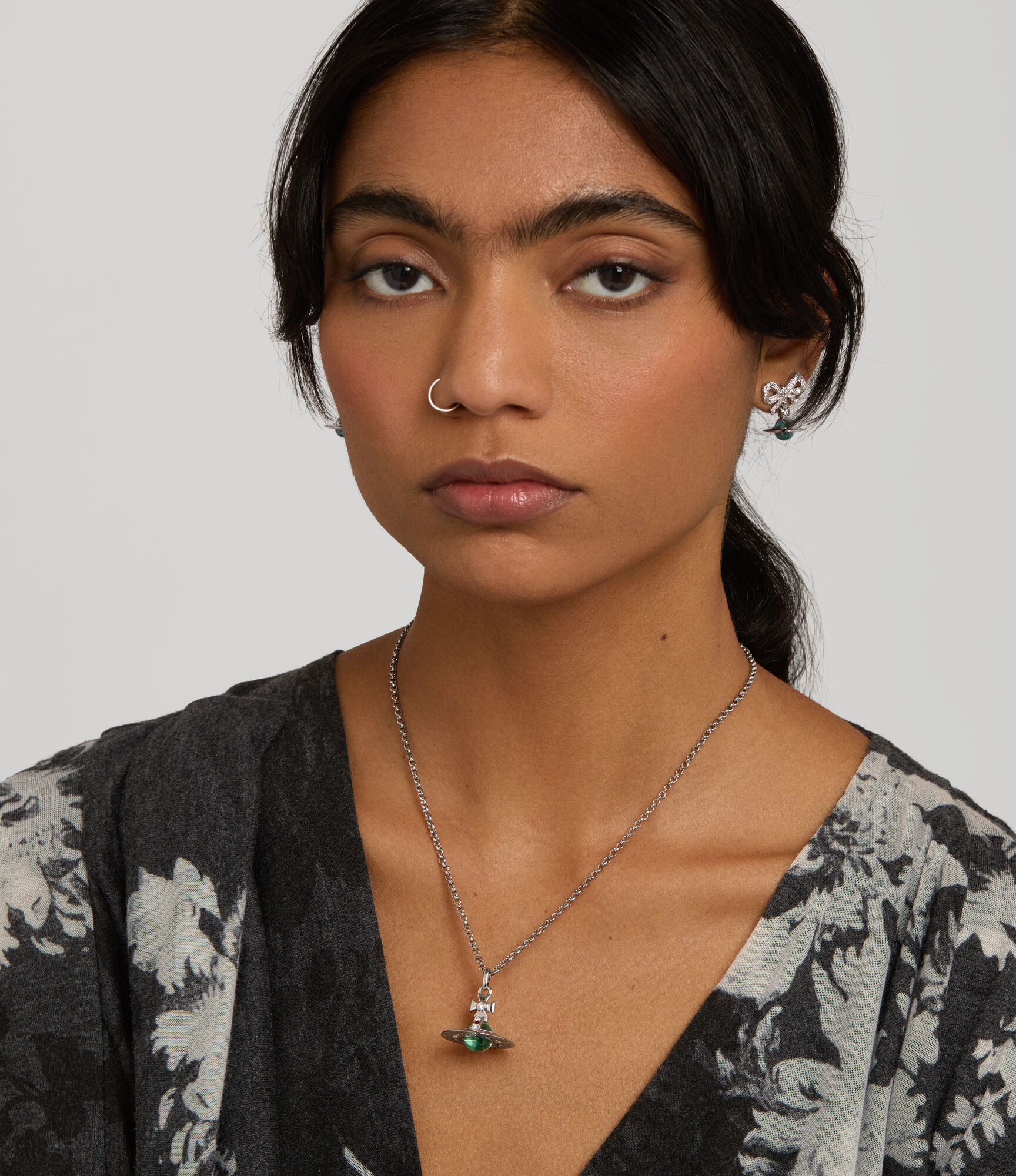 New Tiny Orb Pendant Necklace  large image number 2