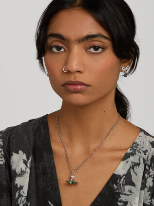 New Tiny Orb Pendant Necklace