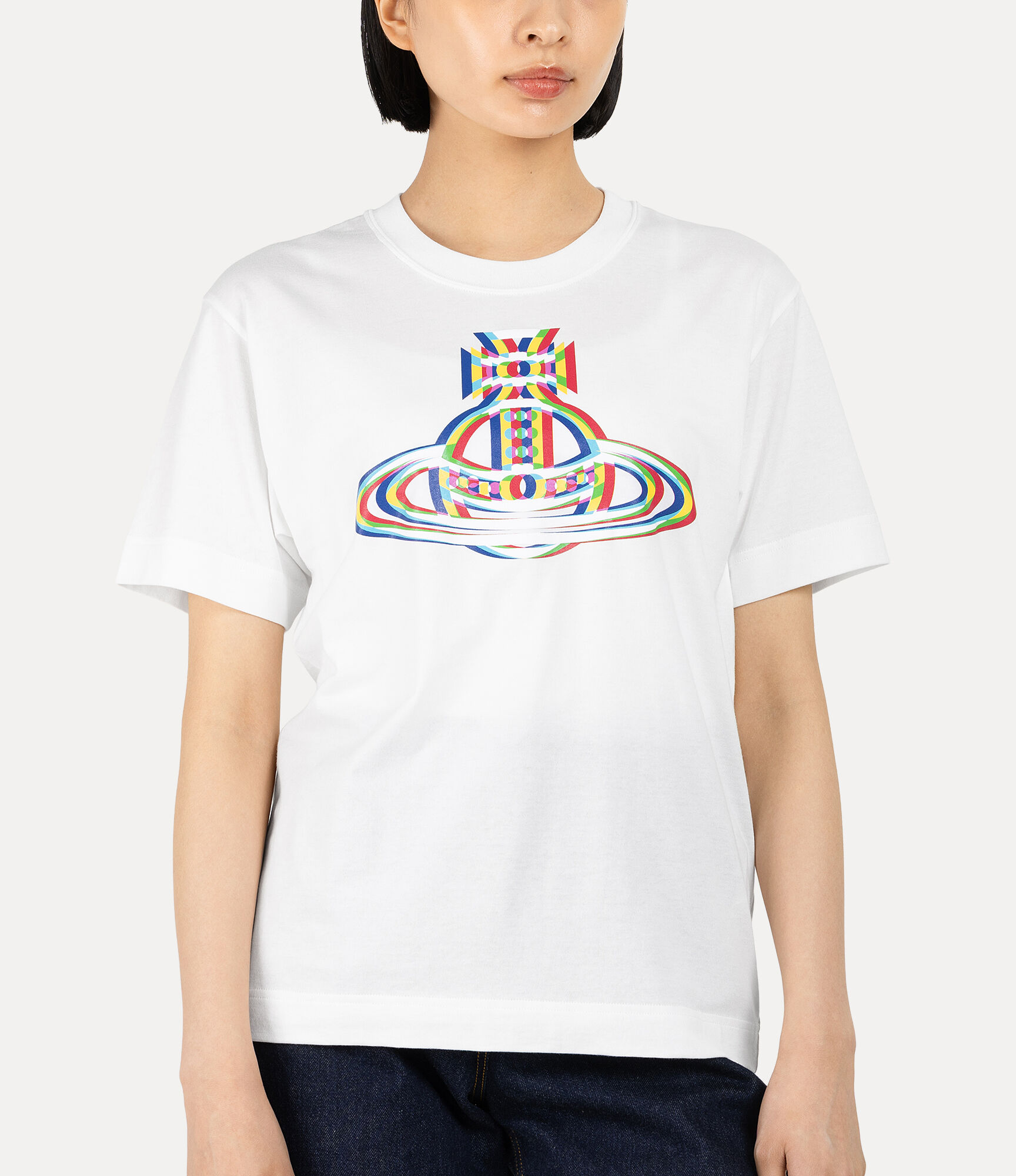 Three Dimensional Orb Relaxed T-Shirt  large image number 4
