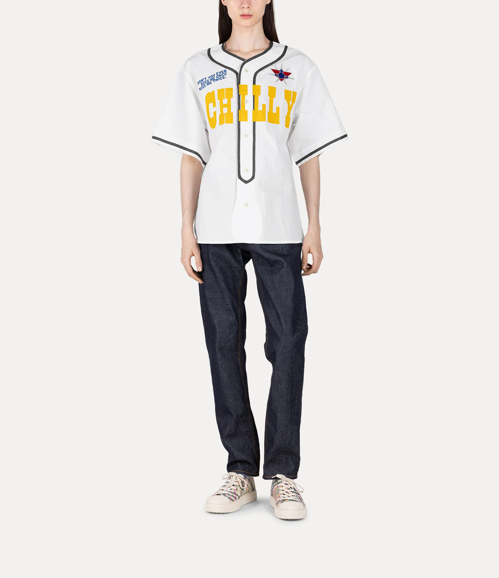 Patchwork Baseball Shirt  large image number 2