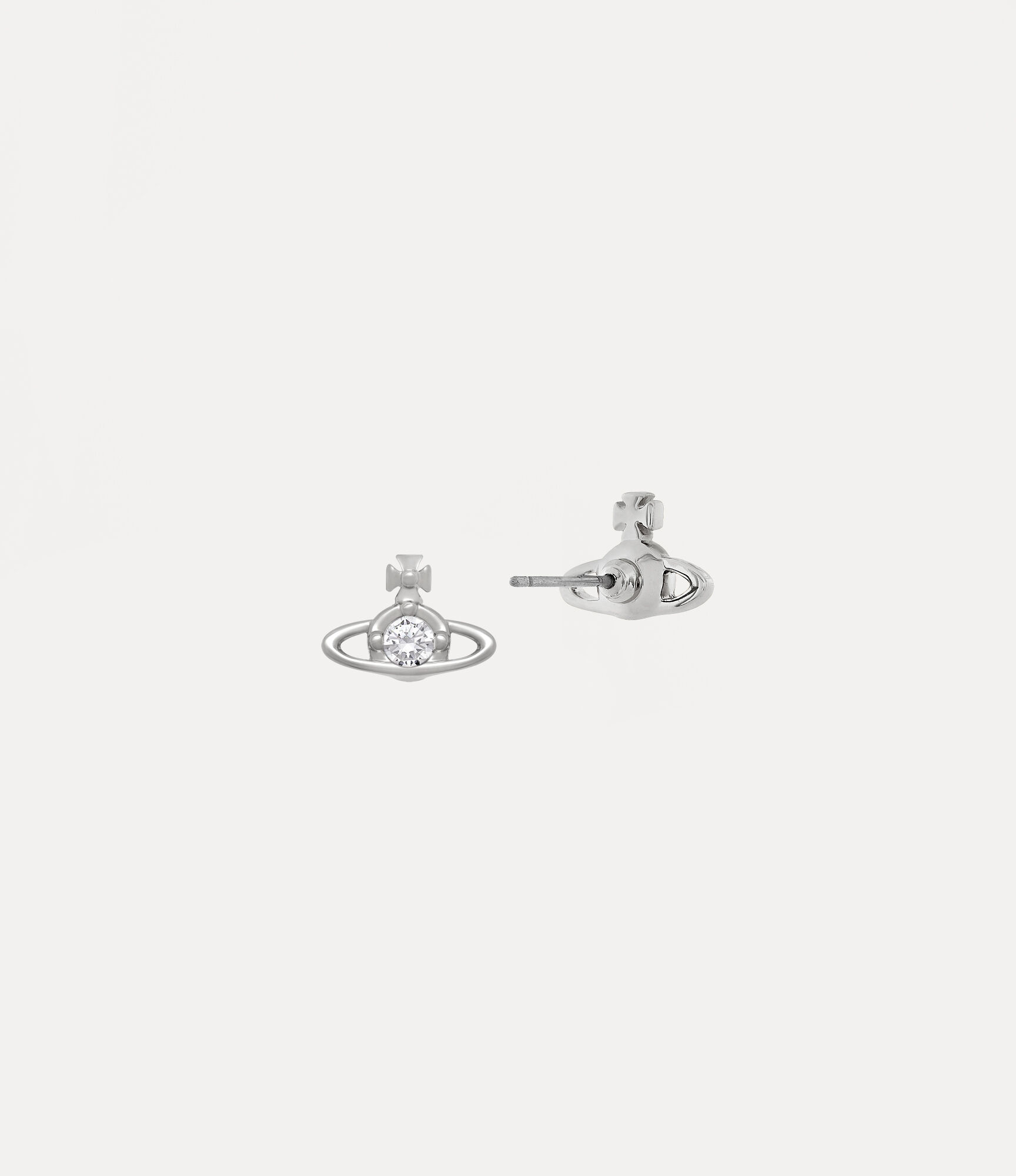 Nano Solitaire Earrings   large image number 4