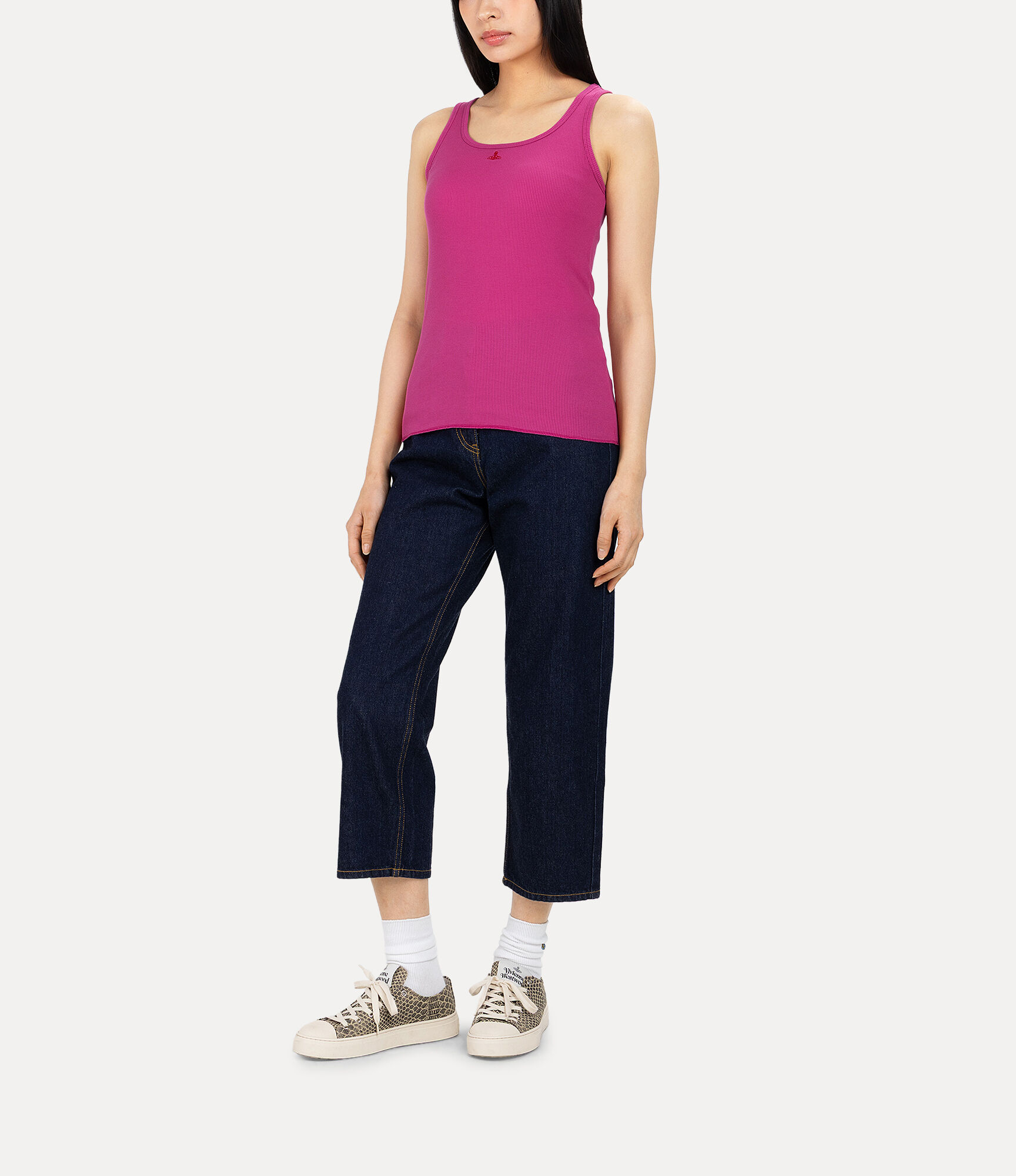 Organic Cotton Ribbed Tank Top  large image number 2