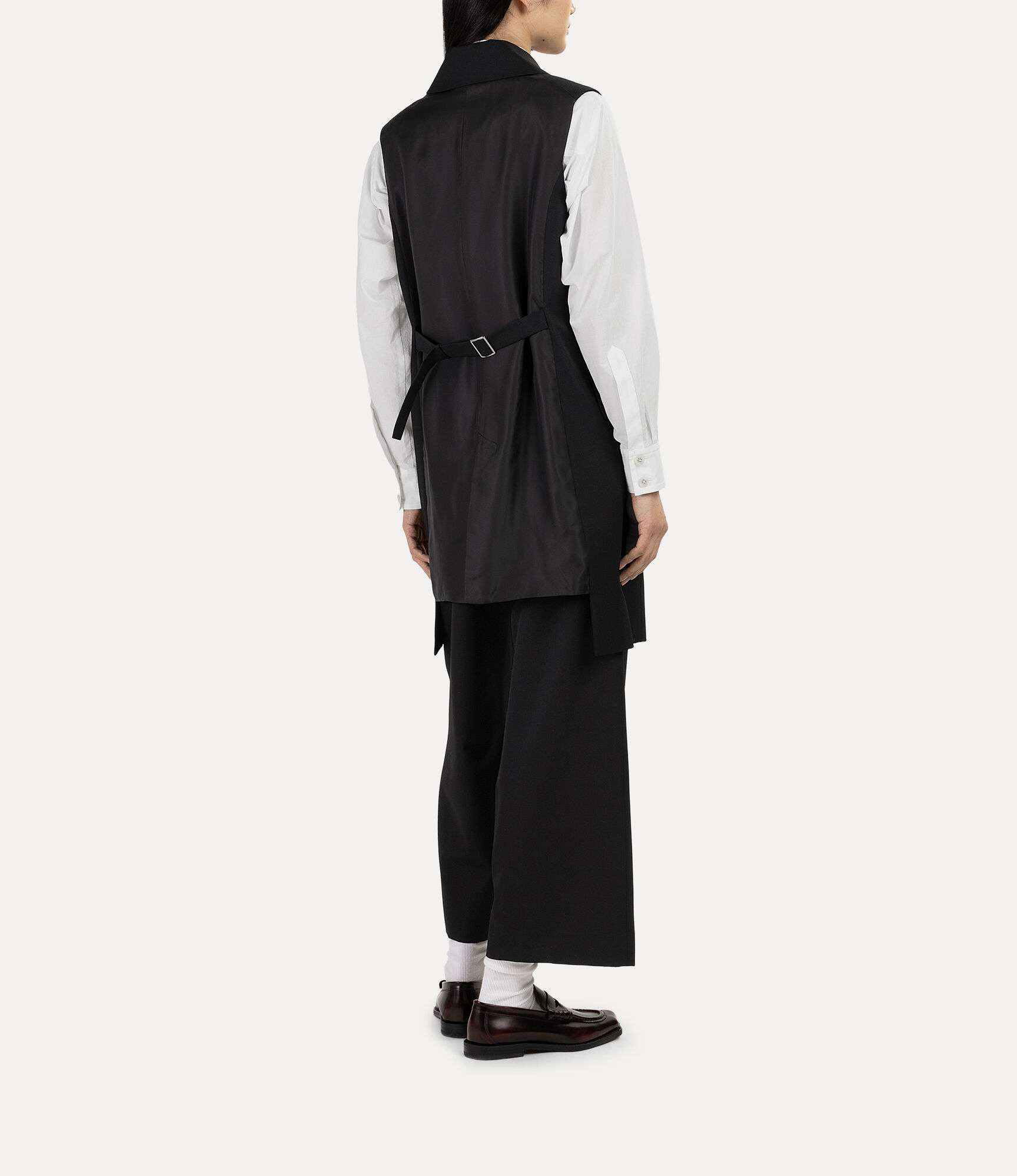 Gabardine Flare Trousers  large image number 3