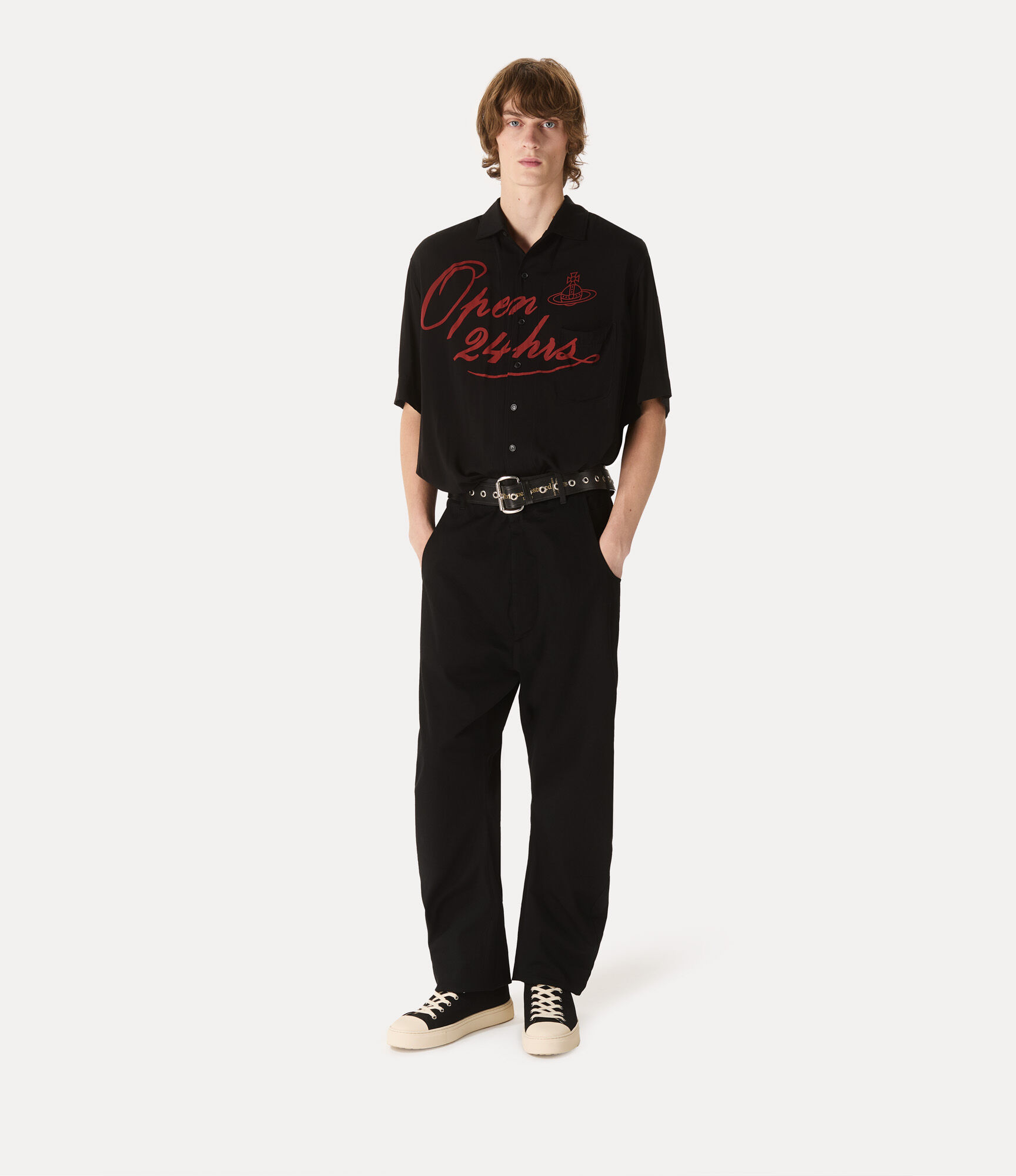 Open 24 Hours Bowling Shirt   large image number 2