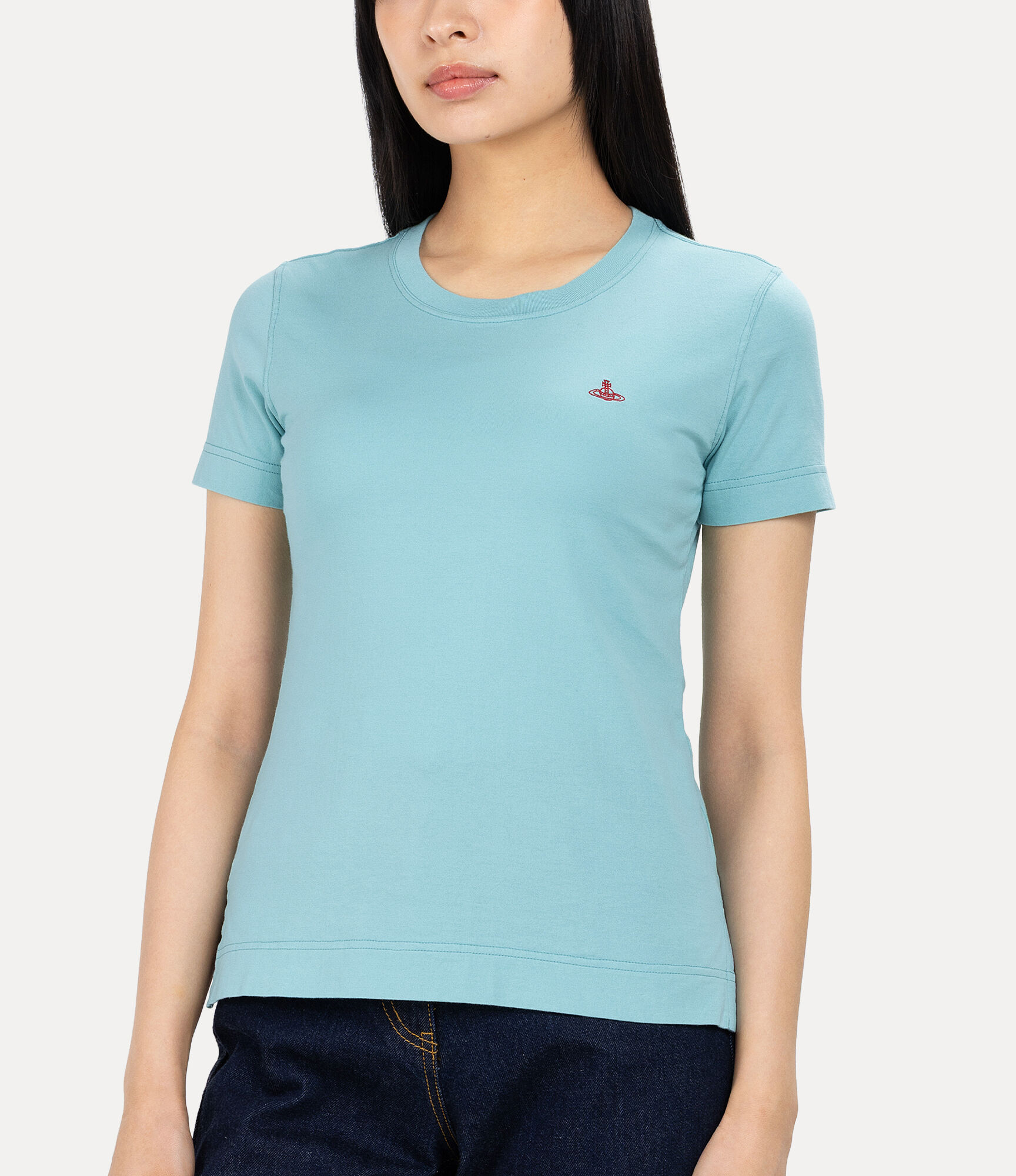 Organic Cotton Jersey Basic Classic T-Shirt  large image number 4
