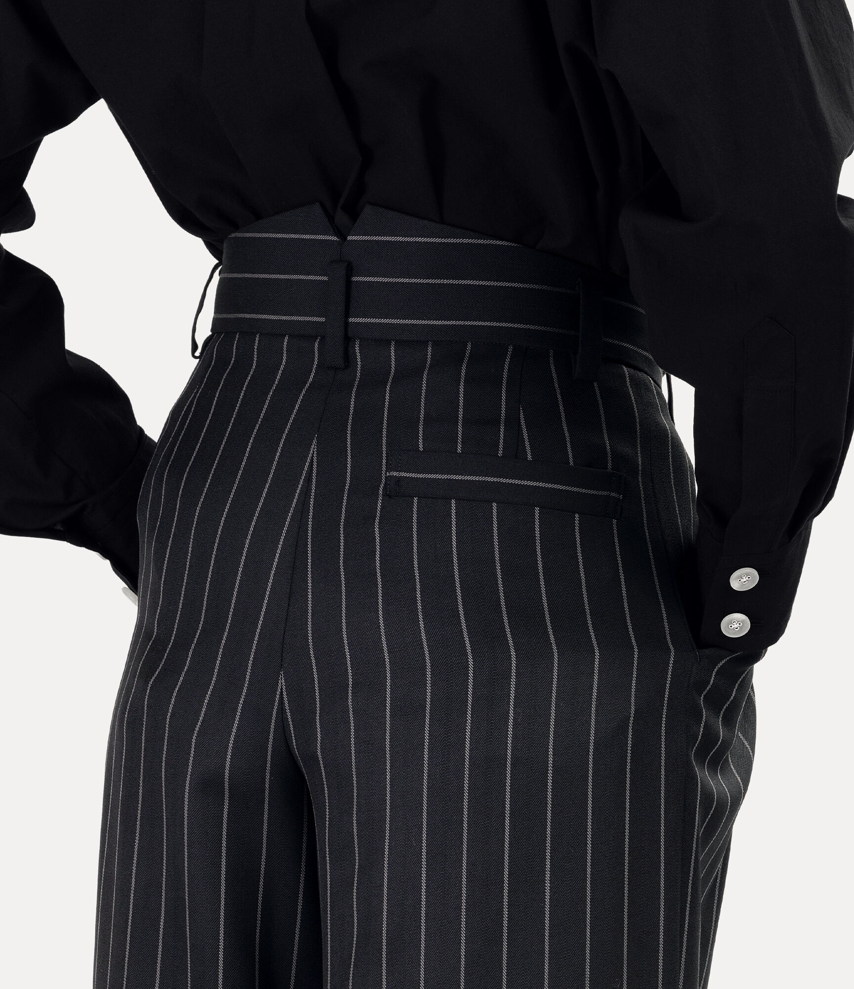 Gabardine Flare Trousers  large image number 5