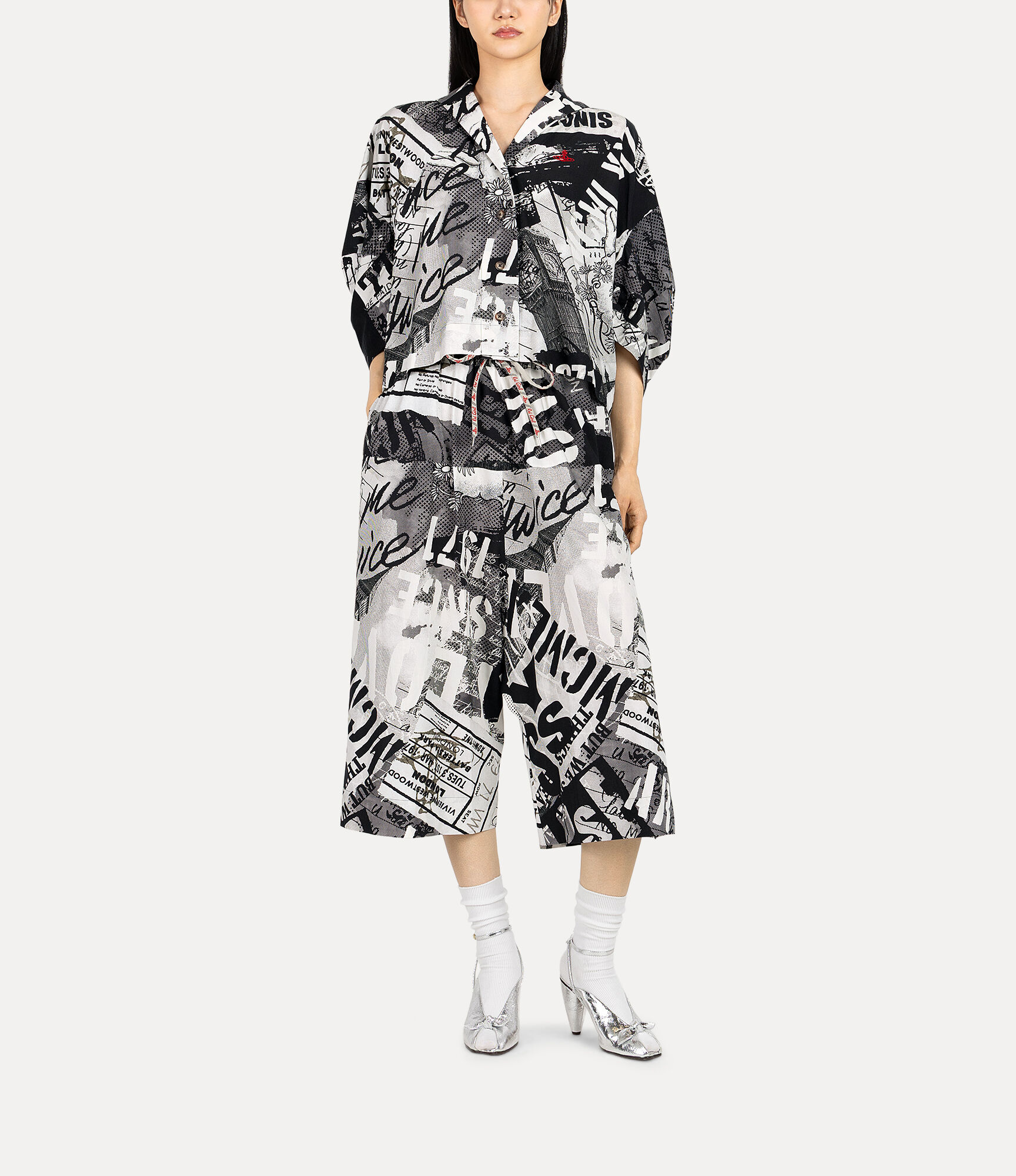 Tabloid Half Pants  large image number 2