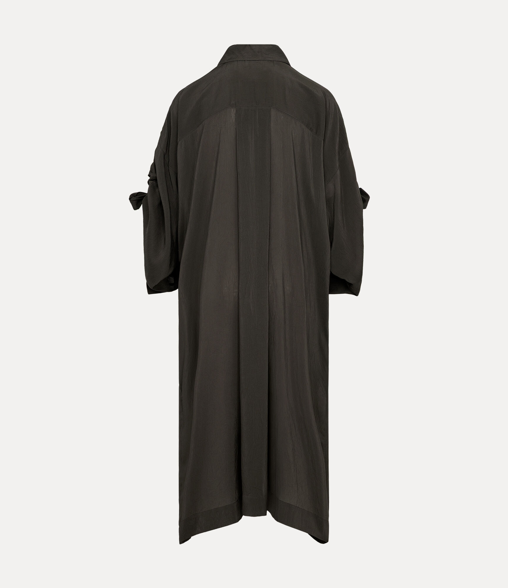 String Gather Shirt Dress  large image number 5