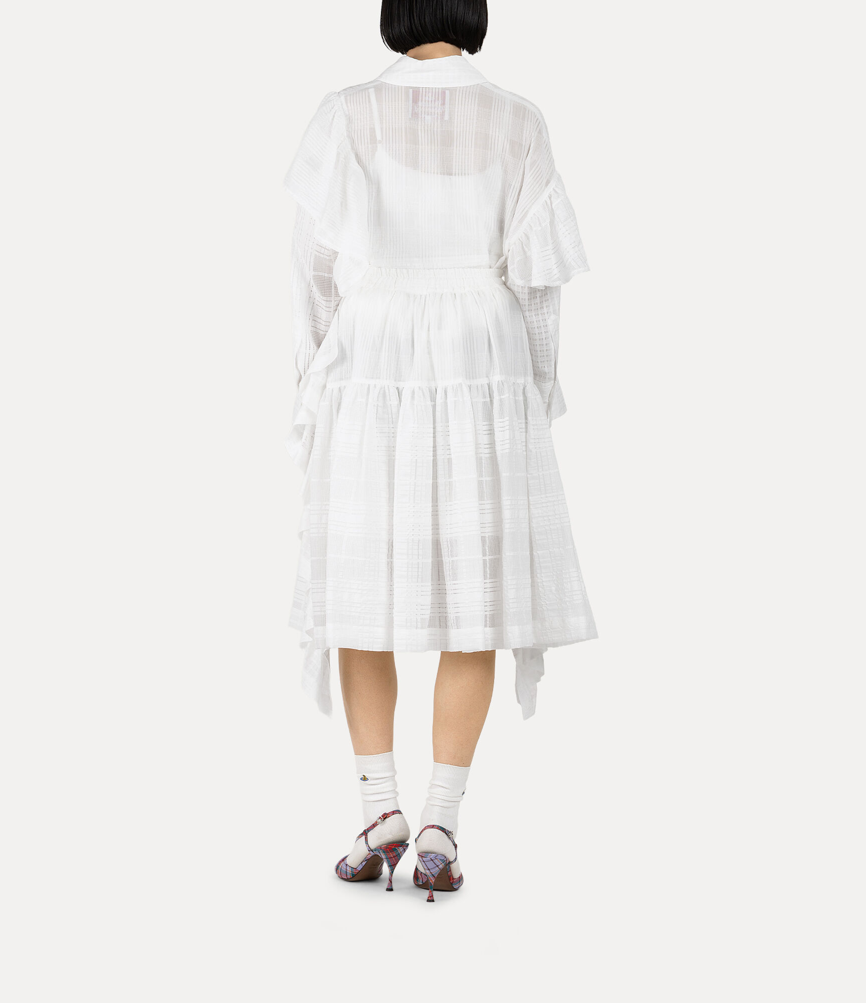 Orb Jacquard Detachable Lace Shirt  large image number 3