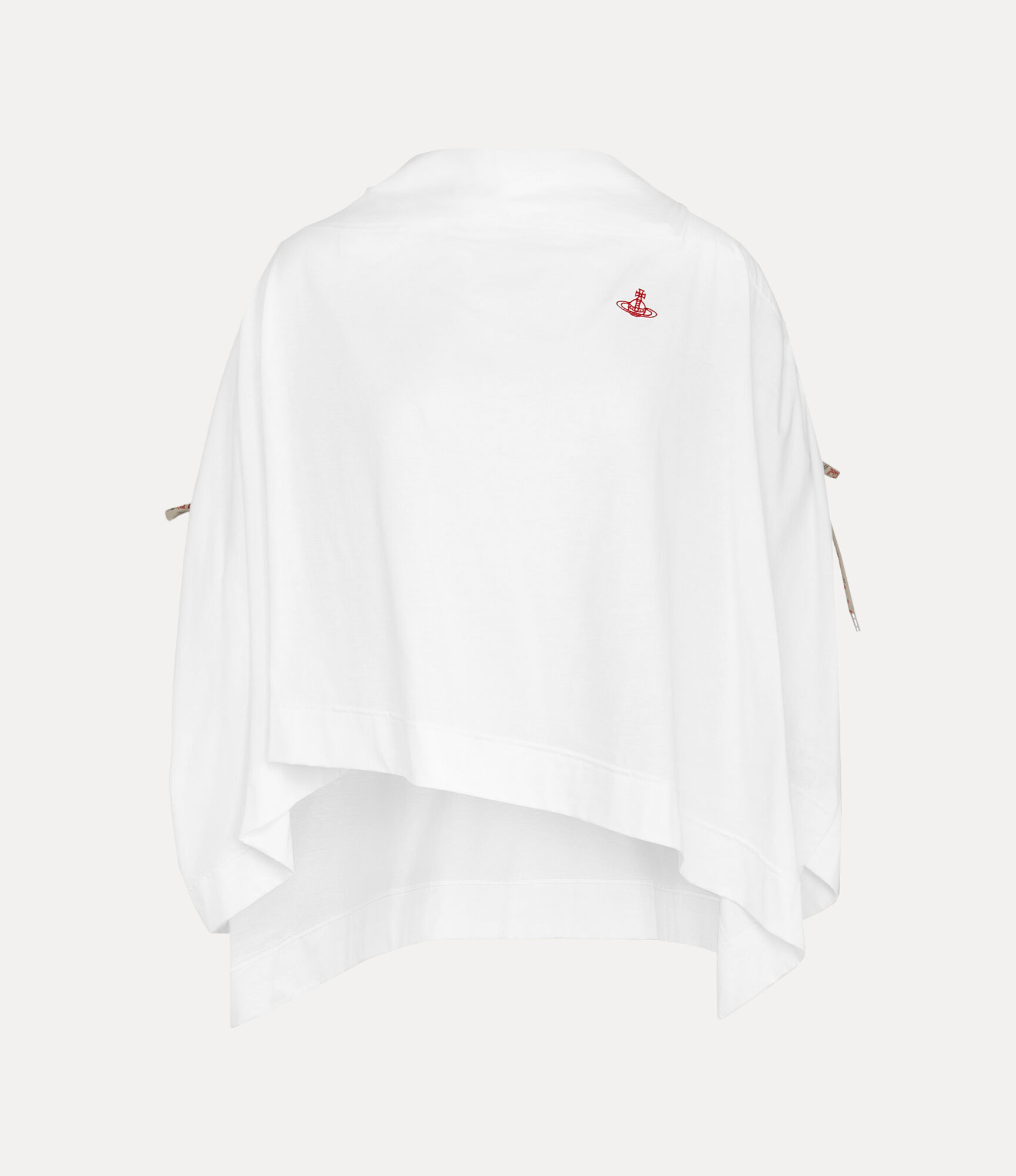 Organic Dry Jersey Drawstring Gathered Relaxed Top