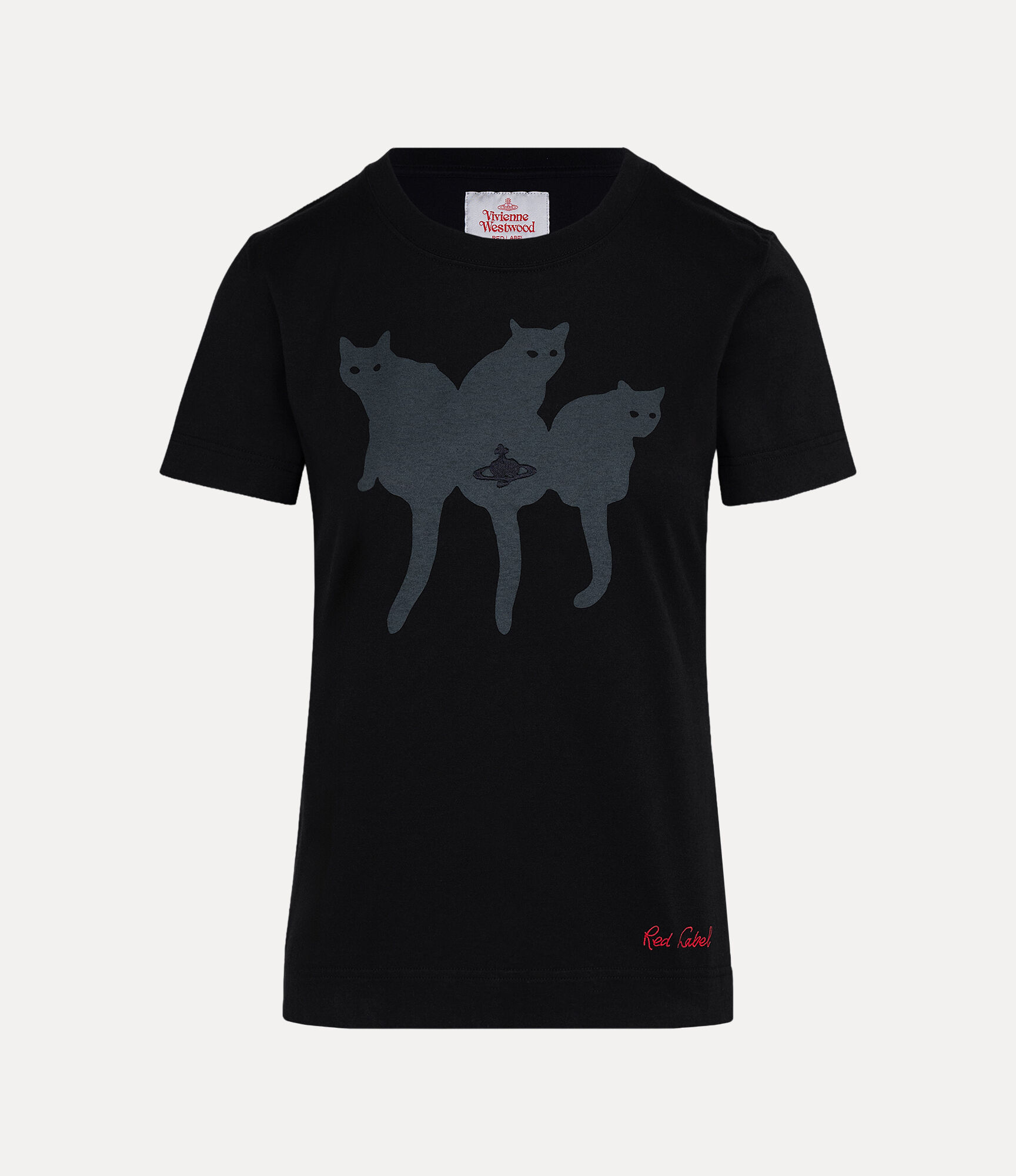Cat Print Classic T-shirt  large image number 1
