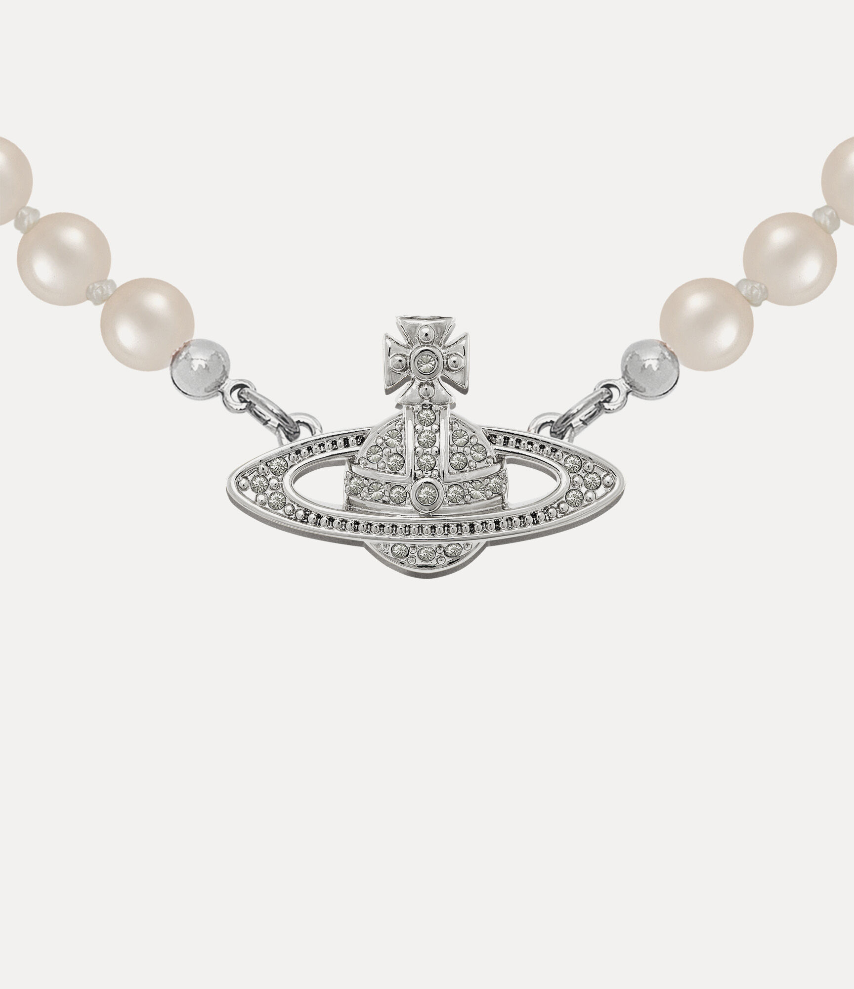 Mini Bas Relief Pearl Choker  large image number 2