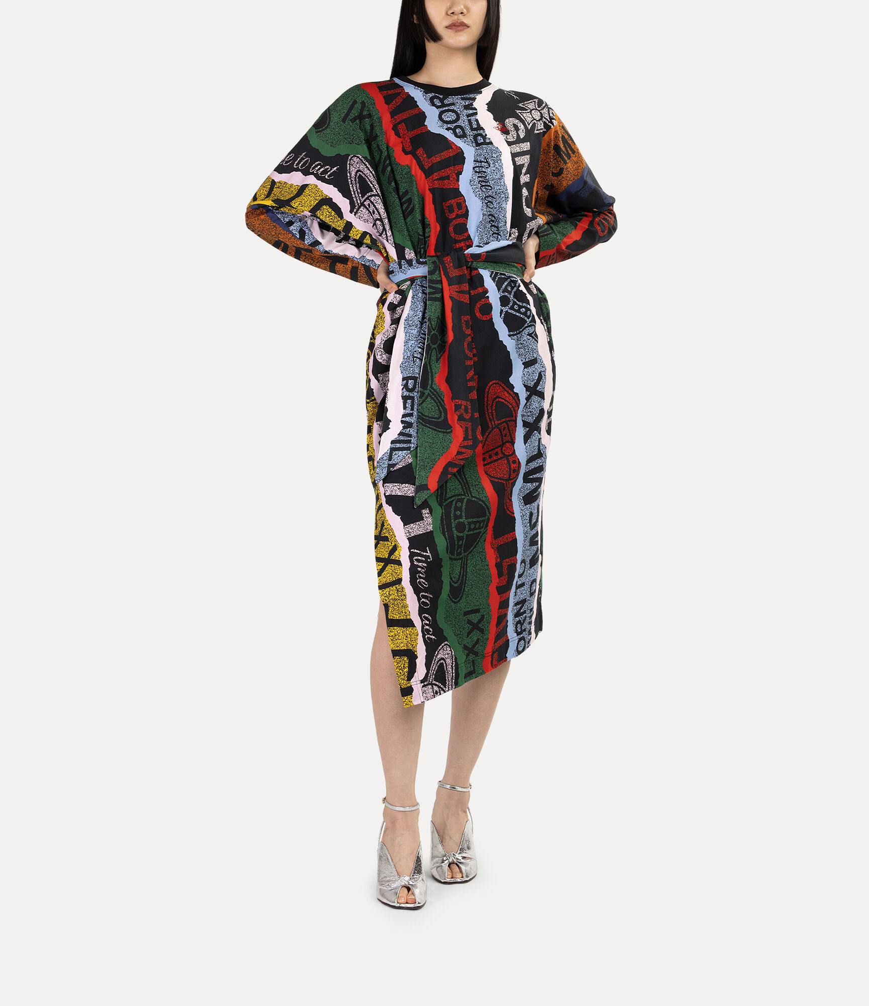 Towel Print Infinity Dress  large image number 2