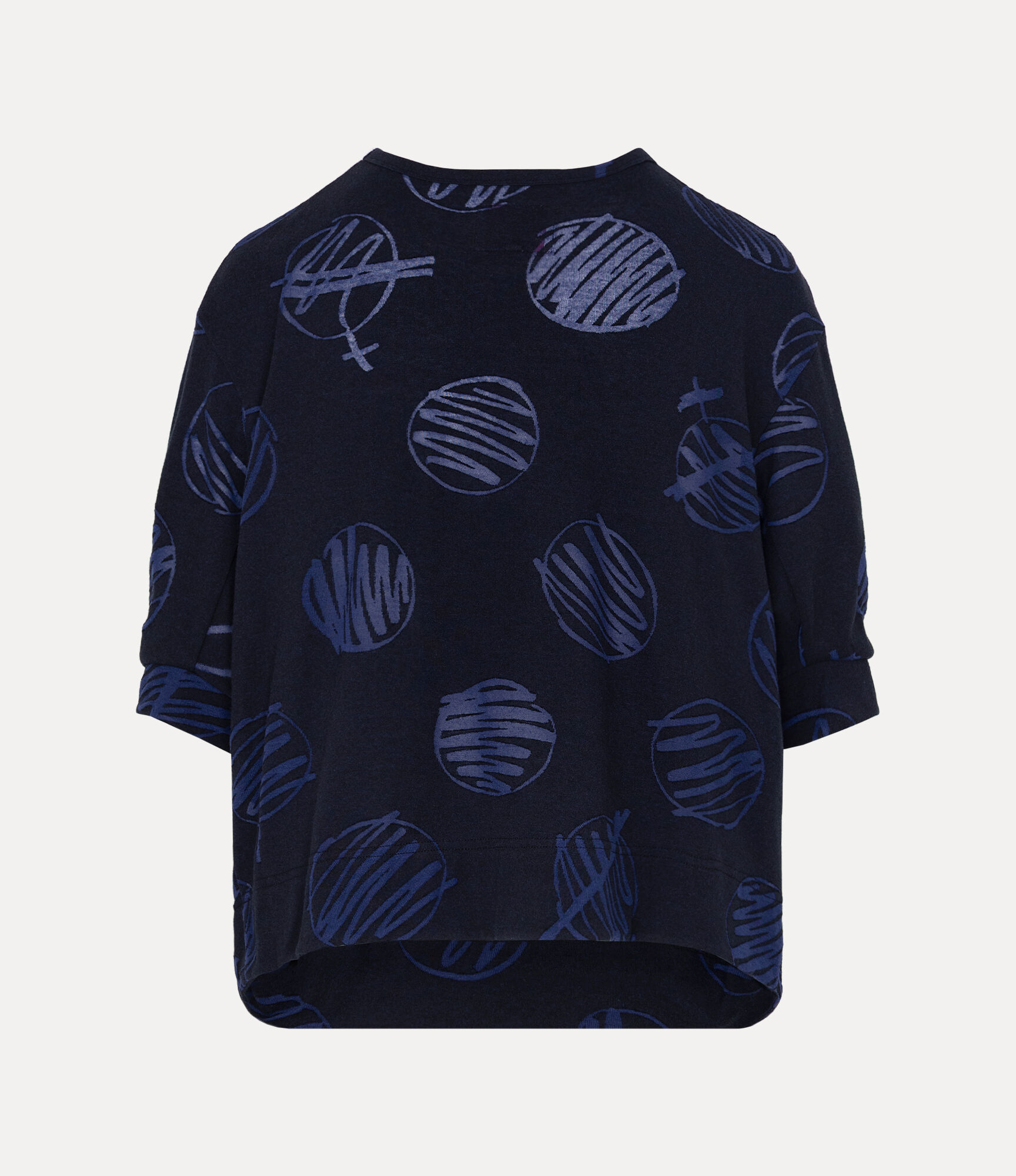 Scribble Dots Jersey Dolman Top  large image number 5